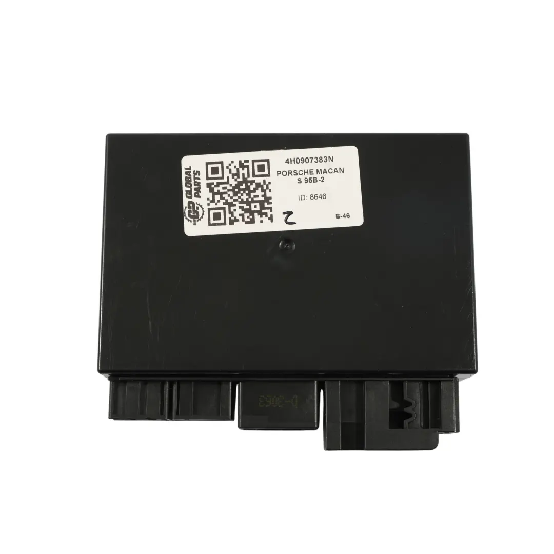 Porsche Macan 95B Module Commande Détection Remorque Unité ECU - SKU 4H0907383N - Numéro de pièce 4H0907383N