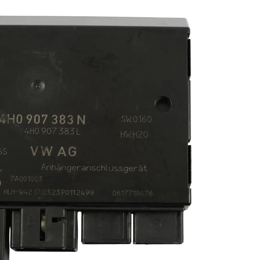 Trailer Detection Steuergerät ECU für Porsche Macan 95B mit Teilenummer 4H0907383N Porsche Macan 95B Trailer Detection Steuergerät ECU - SKU 4H0907383N - Teilenummer 4H0907383N