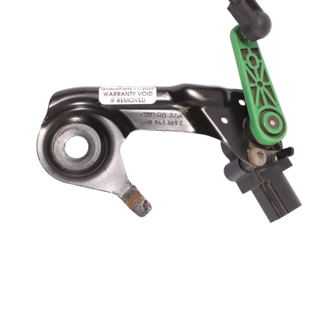 Lámpara Trasera Sensor De Nivel Altura Mecanismo Soporte para Audi A8 D4 con número de pieza 4H0941309C Audi A8 D4 Lámpara Trasera Sensor De Nivel Altura Mecanismo Soporte - SKU 4H0941309C - Número de pieza 4H0941309C