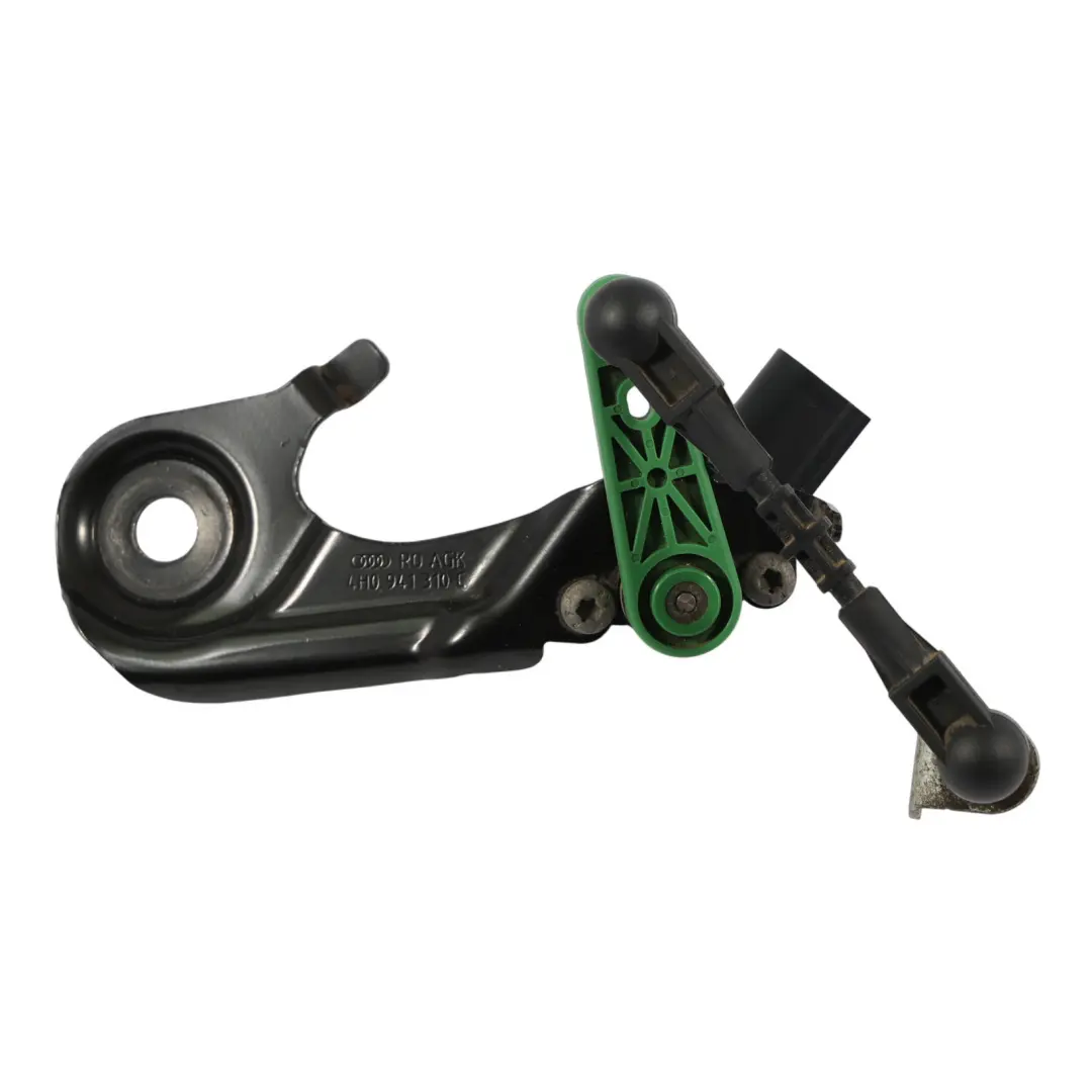 Luz Trasera Sensor Nivel Altura Soporte Mecanismo Derecho para Audi A8 D4 con número de pieza 4H0907503 Audi A8 D4 Luz Trasera Sensor Nivel Altura Soporte Mecanismo Derecho - SKU 4H0907503-2 - Número de pieza 4H0907503