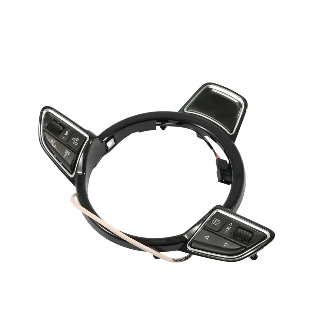 Lenk Rad Rahmen Verkleidung Multifunktions Schalter Set 4H0419689B für Audi A8 D4 mit Teilenummer 4H0951523C Audi A8 D4 Lenk Rad Rahmen Verkleidung Multifunktions Schalter Set 4H0419689B - SKU 4H0951523C - Teilenummer 4H0951523C