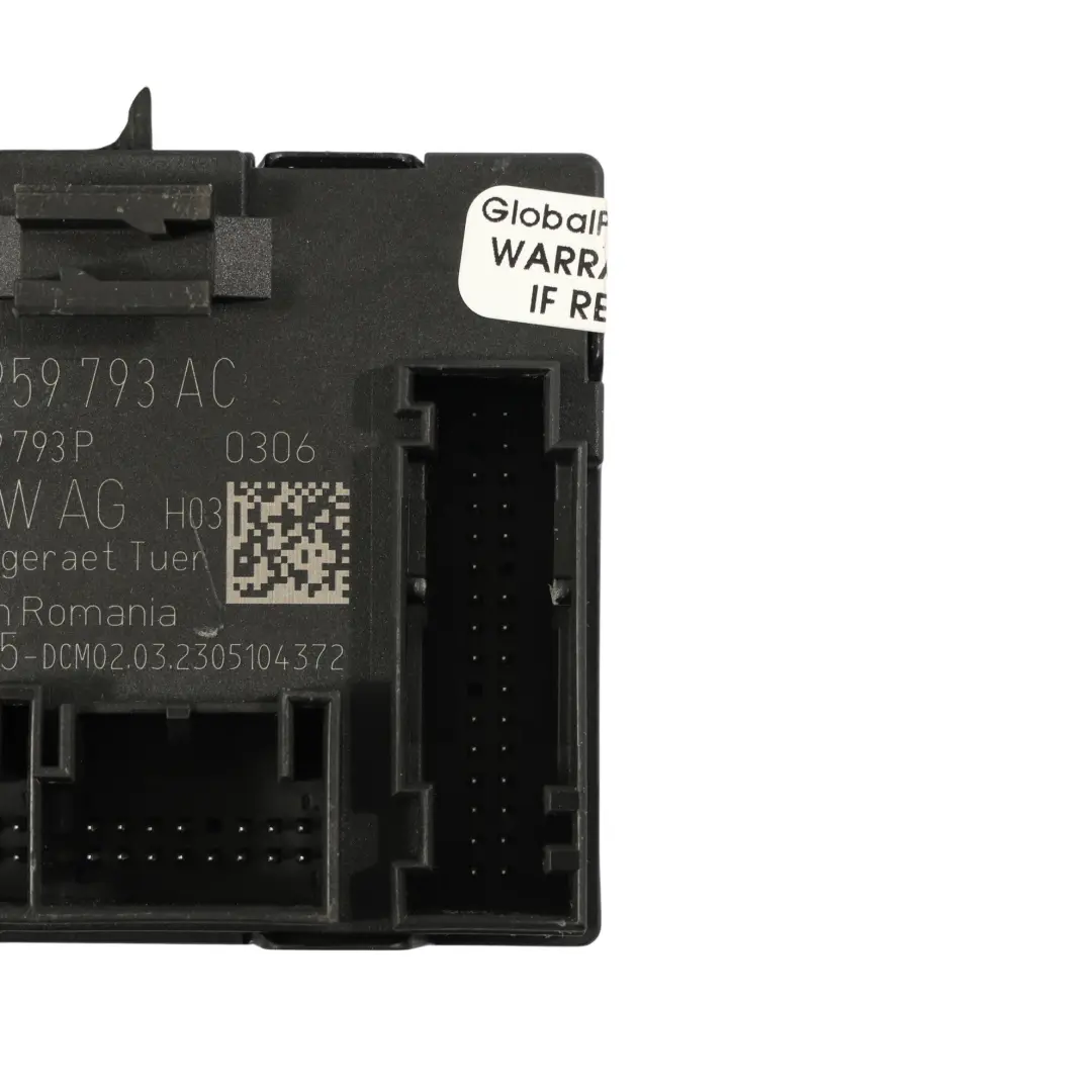 95B-2 Unidad Módulo Control Puerta Delantera Lado Conductor para Porsche Macan S con número de pieza 4H0959793AC Porsche Macan S 95B-2 Unidad Módulo Control Puerta Delantera Lado Conductor - SKU 4H0959793AC - Número de pieza 4H0959793AC