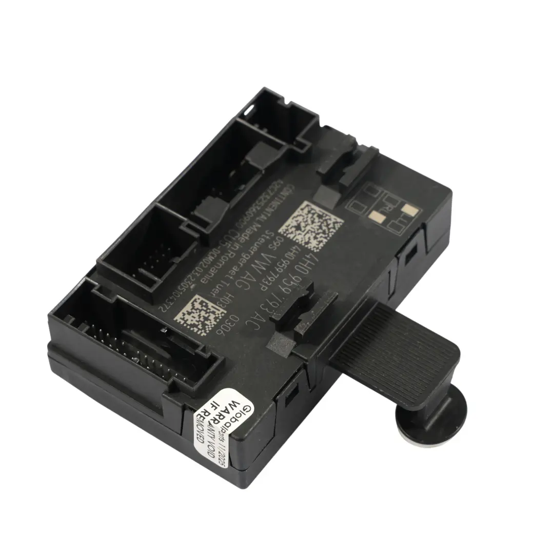Porsche Macan S 95B-2 Modulo Di Controllo Porta Anteriore Lato Guida - SKU 4H0959793AC - Numero di parte 4H0959793AC
