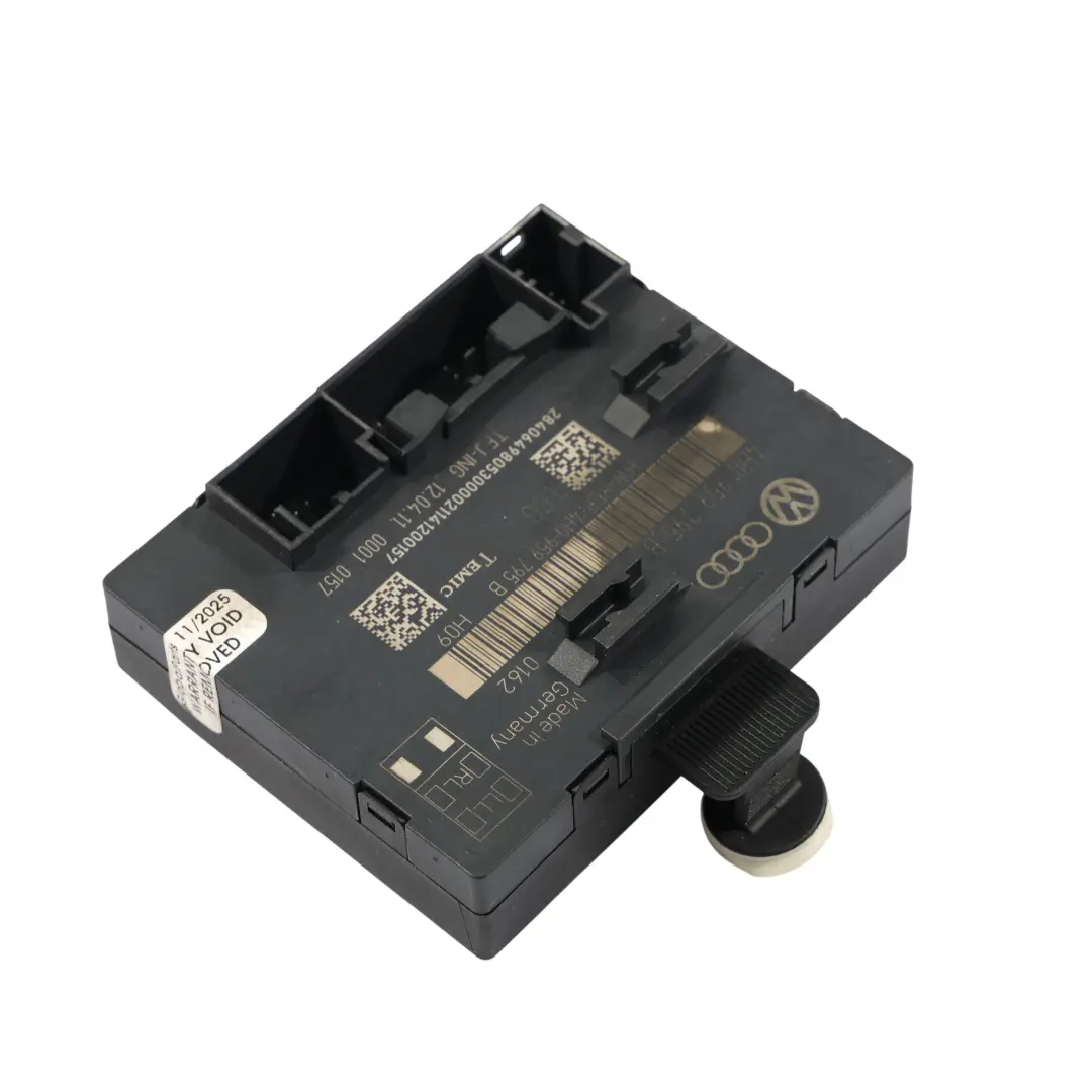 VW Touareg 7L Módulo Control Puerta Trasera ECU Izquierda Derecha - SKU 4H0959795B - Número de pieza 4H0959795B