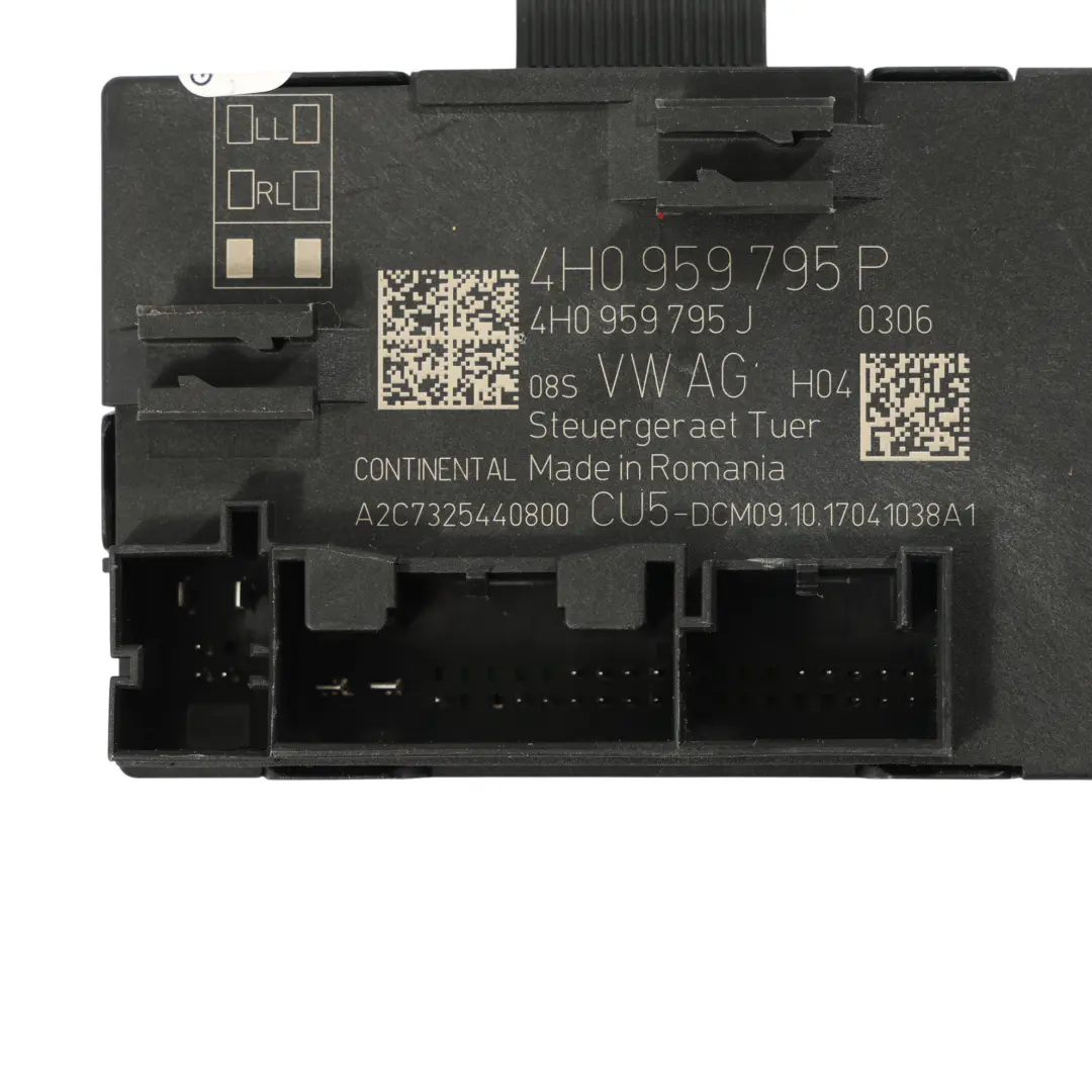 VW Touareg 7P Hintertürmodul Steuergerät Links Rechts - SKU 4H0959795P - Teilenummer 4H0959795P