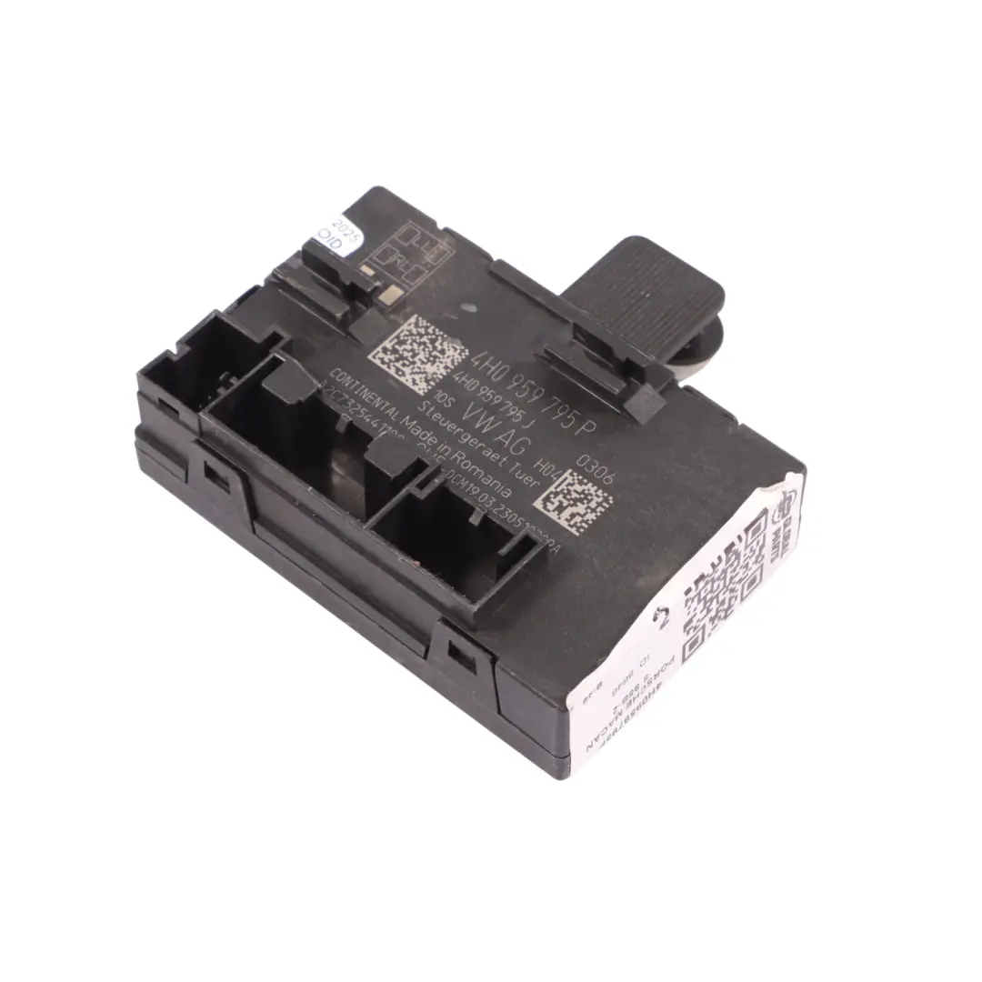 7P Unidad Control Módulo Puerta Trasera Izquierda Derecha para VW Touareg con número de pieza 4H0959795P VW Touareg 7P Unidad Control Módulo Puerta Trasera Izquierda Derecha - SKU 4H0959795P - Número de pieza 4H0959795P