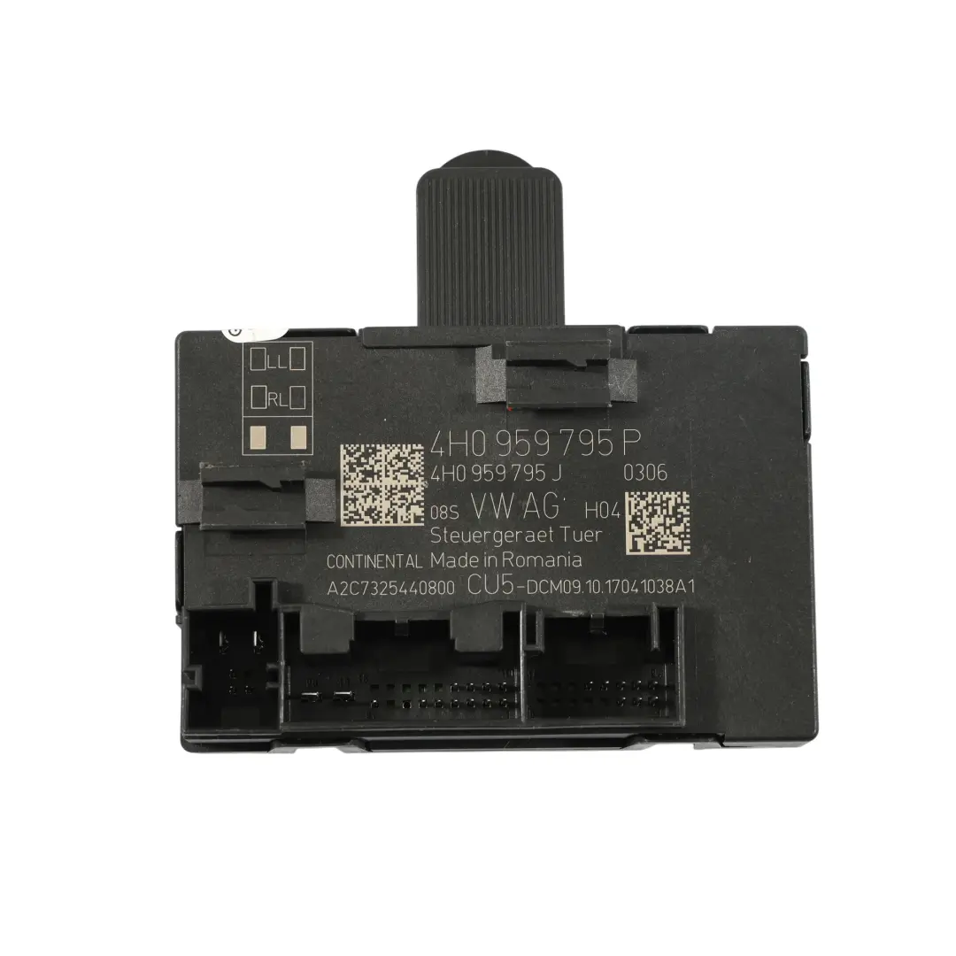 VW Touareg 7P Module De Commande De Porte Arrière Gauche Droite - SKU 4H0959795P - Numéro de pièce 4H0959795P