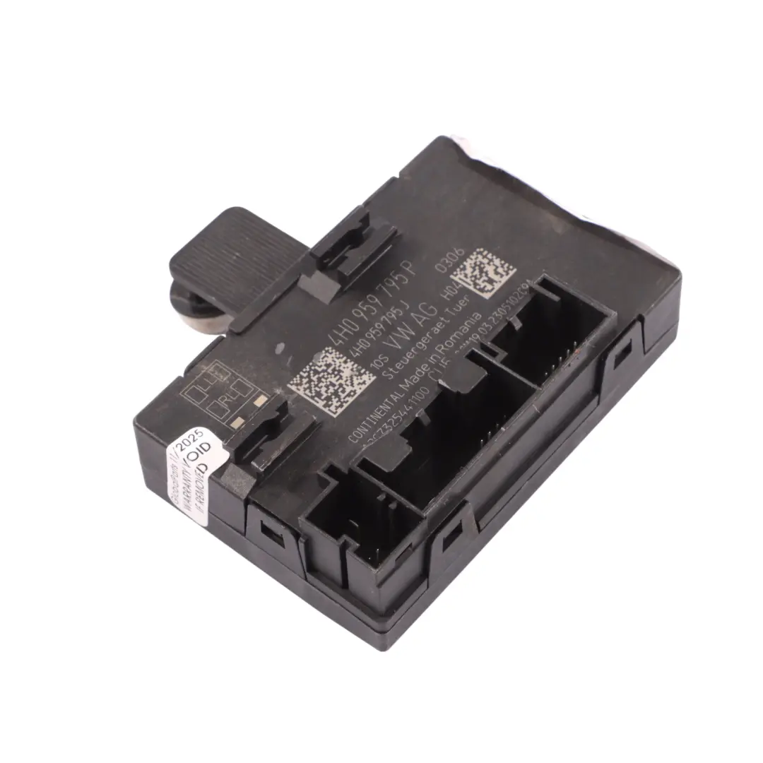 7P Hintertürmodul Steuergerät Links Rechts für VW Touareg mit Teilenummer 4H0959795P VW Touareg 7P Hintertürmodul Steuergerät Links Rechts - SKU 4H0959795P - Teilenummer 4H0959795P
