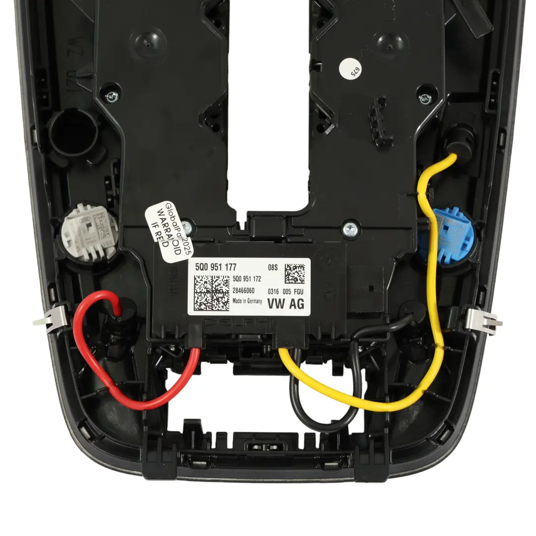 Audi A4 B9 Front Headliner Interior Courtesy Light Lamp Panel - SKU 4K0947135B - Part number 4K0947135B