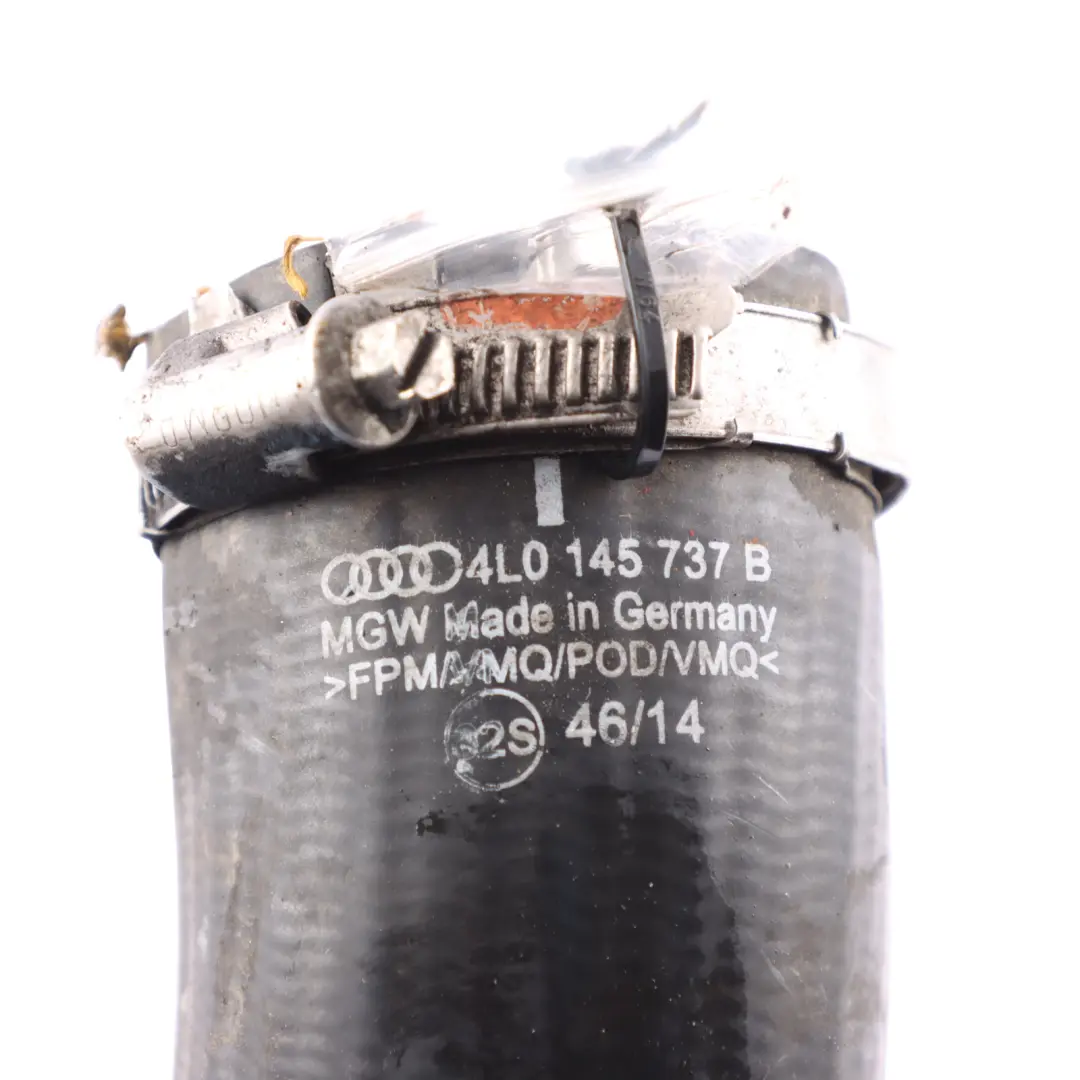 Audi Q7 4L Air Intake Intercooler Pressure Pipe Hose 3.0 TDI Diesel - SKU 4L0145737B - Part number 4L0145737B