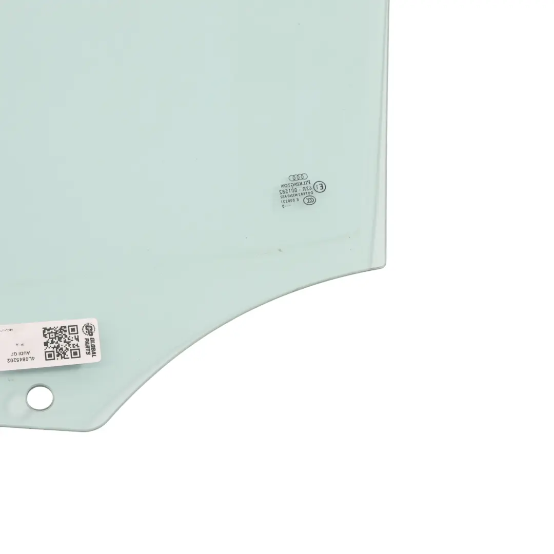 Door Window Glass Front Right O/S Green AS2 to Audi Q7 4L with Part number 4L0845202 Audi Q7 4L Door Window Glass Front Right O/S Green AS2 - SKU 4L0845202 - Part number 4L0845202