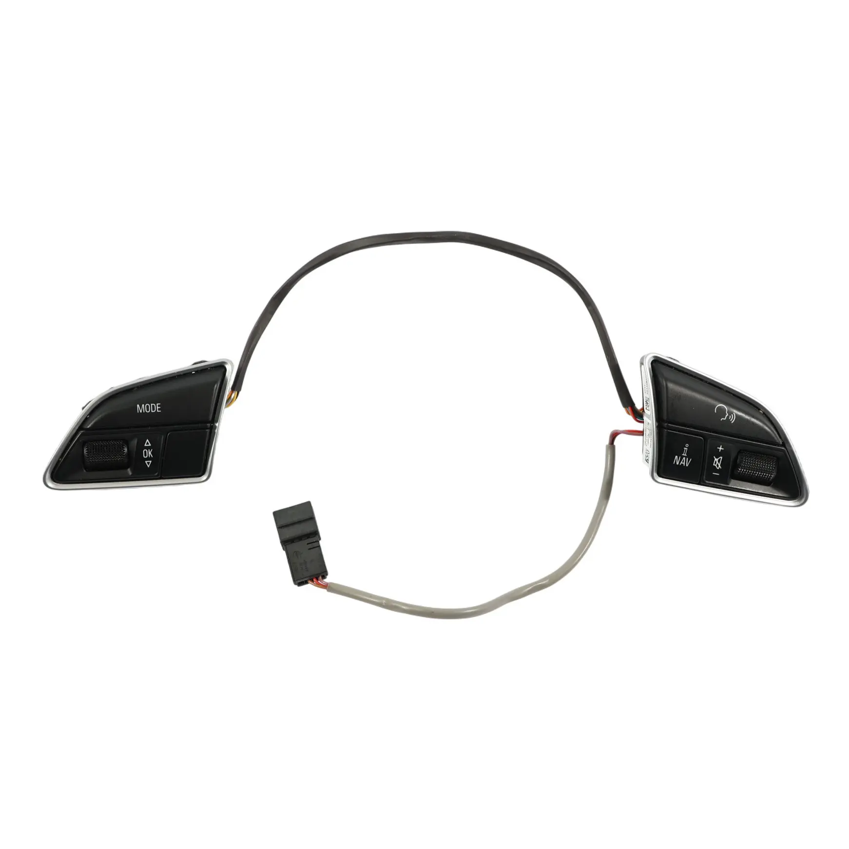 Audi Q7 4L Volante Multifunción Control Interruptor Botón Set 4L0951523D