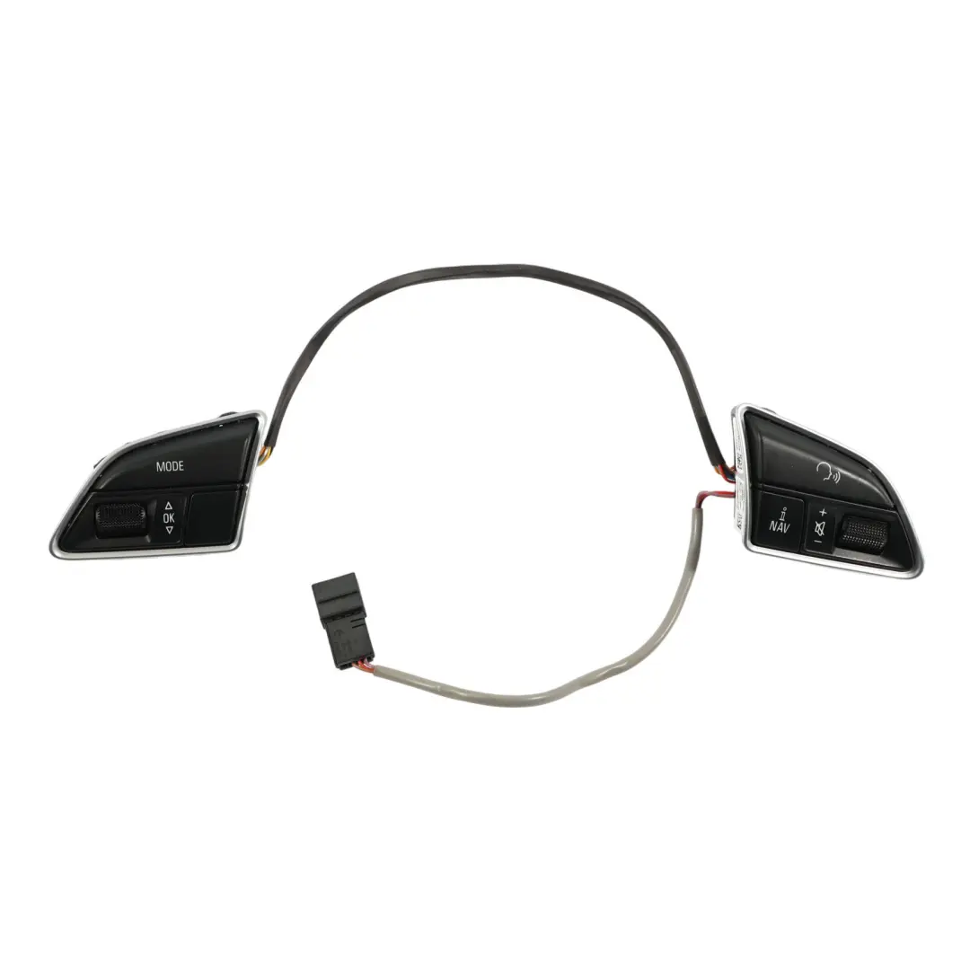 Audi Q7 4L Steering Wheel Multifunction Control Switch Button Set - SKU 4L0951523D-4 - Part number 4L0951523D