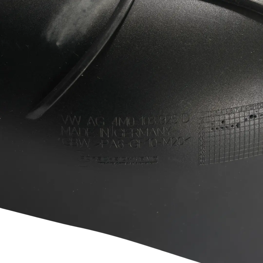 Audi Q7 4M Q8 Mk1 3.0 TDI DPXB Diesel Engine Cover Trim Panel - SKU 4M0103925D - Part number 4M0103925D