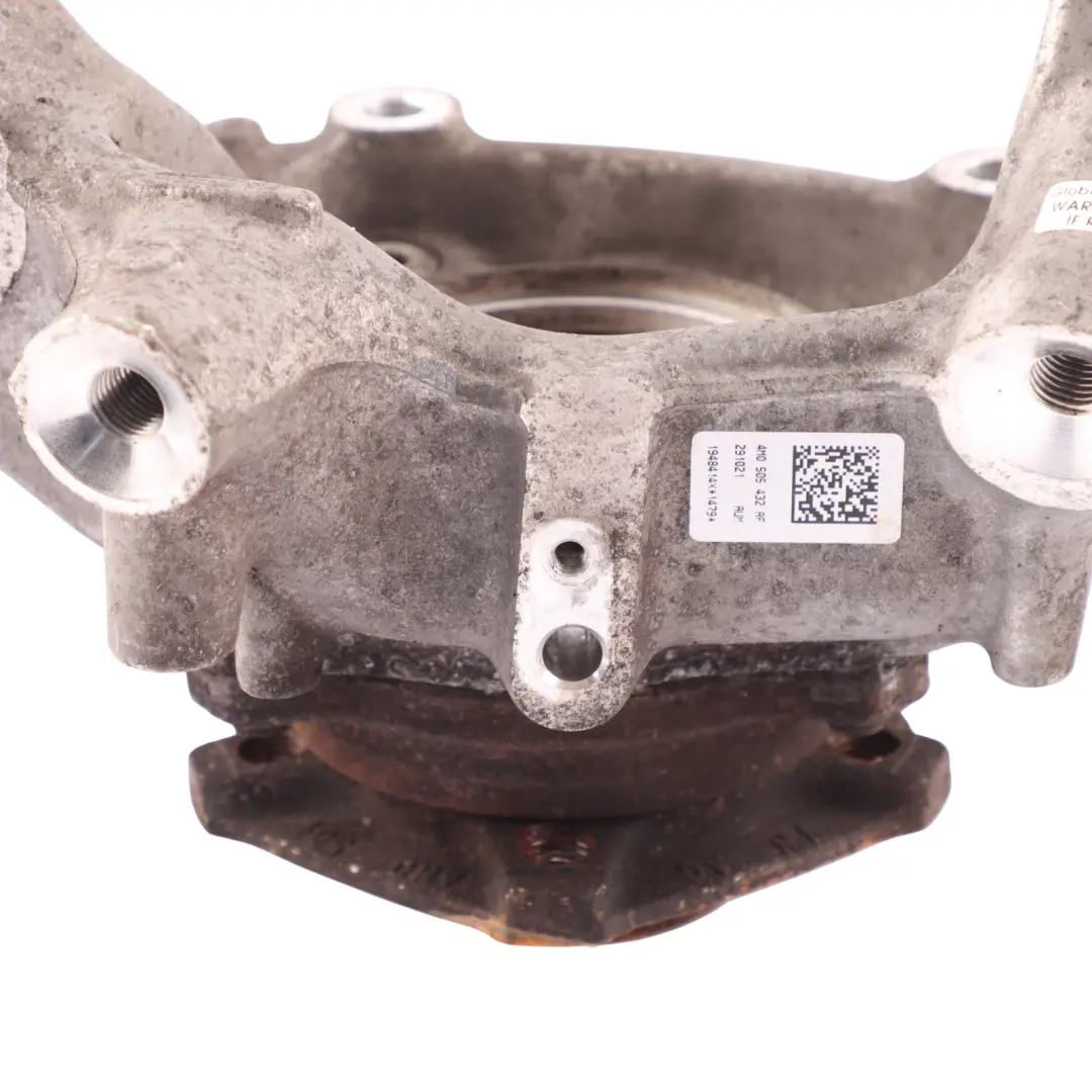 4M 3.0 TFSI Rear Axle Wheel Hub Bearing Housing Right O/S 4M0505460C to Audi Q7 with Part number 4M0505432AE Audi Q7 4M 3.0 TFSI Rear Axle Wheel Hub Bearing Housing Right O/S 4M0505460C - SKU 4M0505432AE - Part number 4M0505432AE