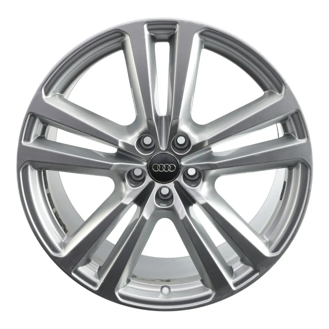 Audi Q7 4M Jante En Alliage Argentée 20" 9J ET:33 À Double Étoile - SKU 4M0601025H-1 - Numéro de pièce 4M0601025H