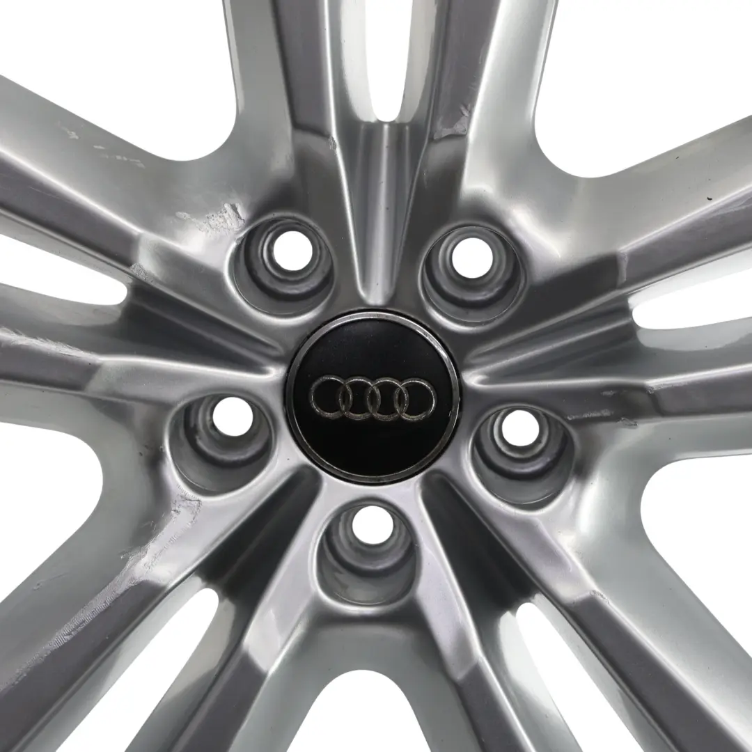 4M Silberne Leichtmetallfelge 20" 9J ET:33 Doppelsternspeiche für Audi Q7 mit Teilenummer 4M0601025H Audi Q7 4M Silberne Leichtmetallfelge 20" 9J ET:33 Doppelsternspeiche - SKU 4M0601025H-2 - Teilenummer 4M0601025H
