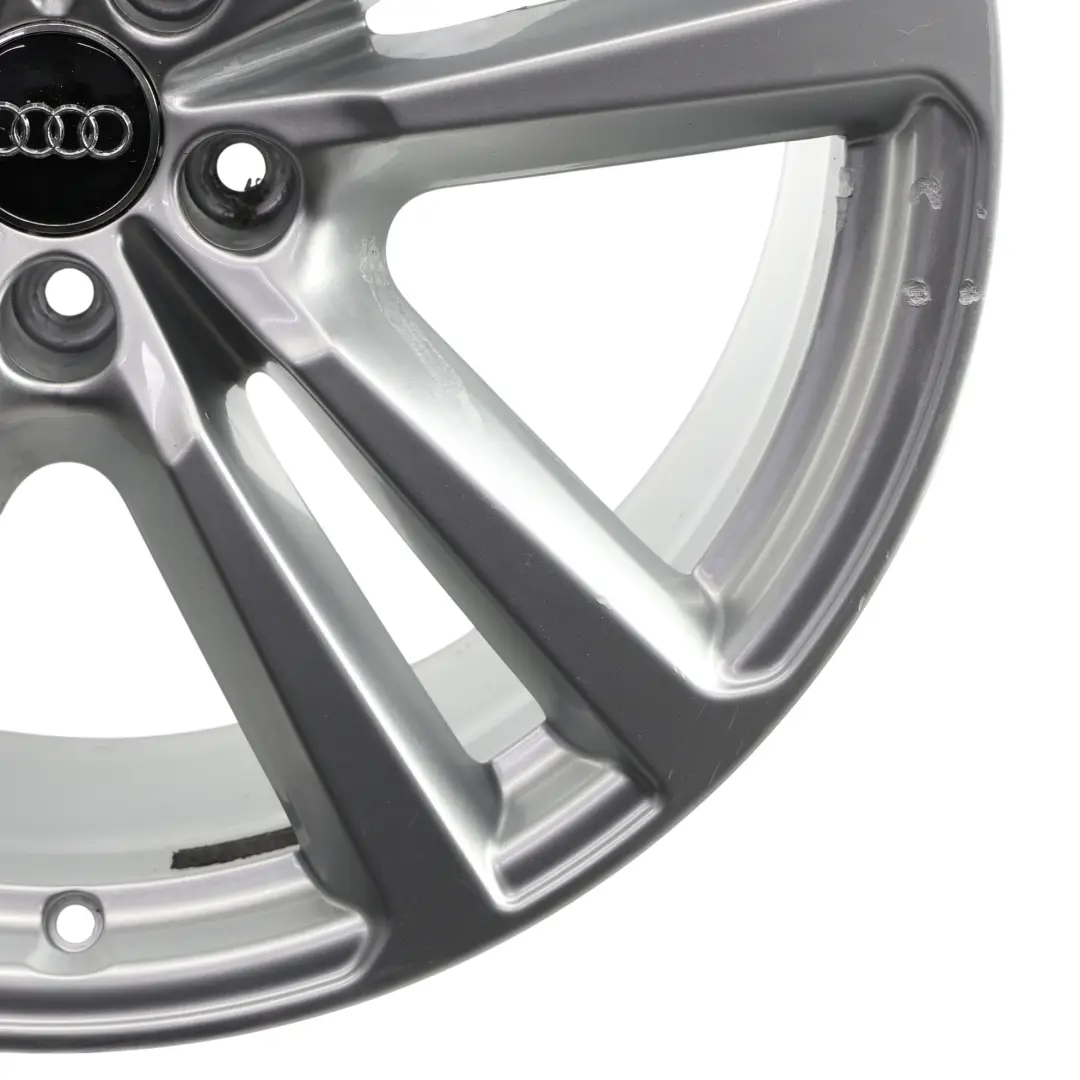 4M Silver Wheel Alloy Rim 20" 9J ET:33 Double Star Spoke to Audi Q7 with Part number 4M0601025H Audi Q7 4M Silver Wheel Alloy Rim 20" 9J ET:33 Double Star Spoke - SKU 4M0601025H-3 - Part number 4M0601025H