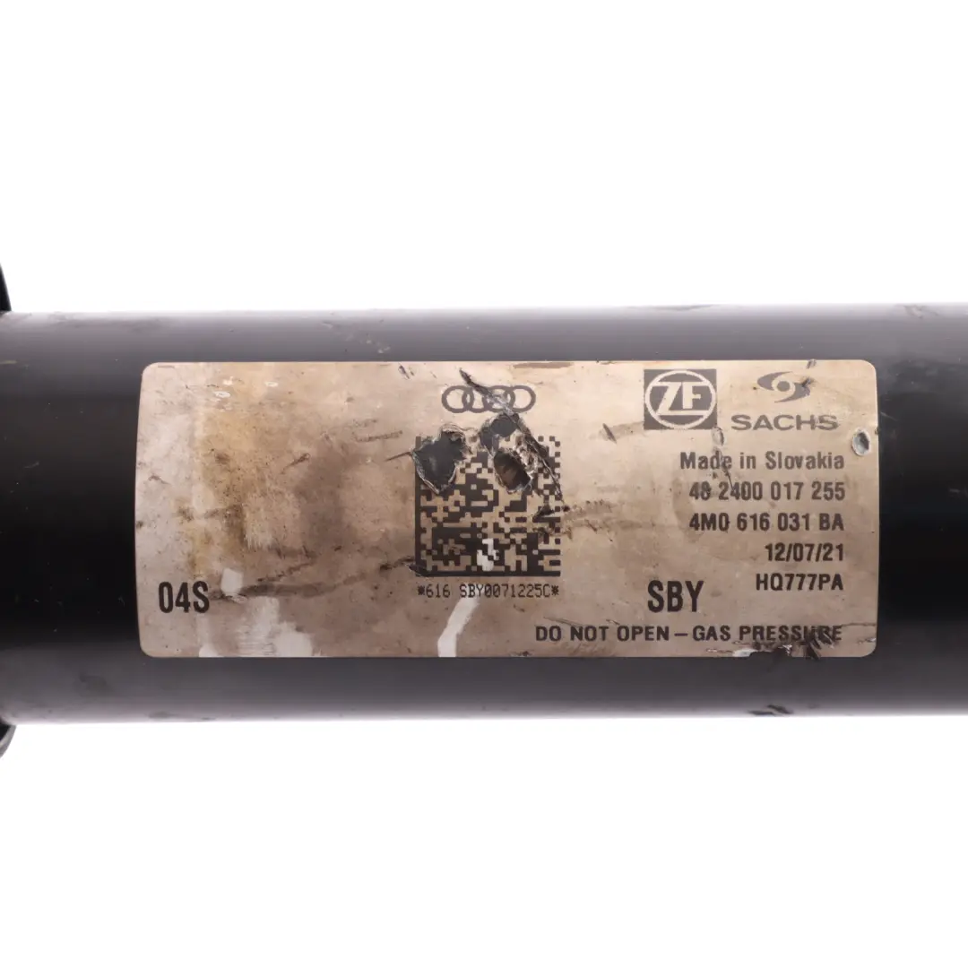 4M Amortisseur Gaz Suspension Pneumatique Arrière Droit pour Audi Q7 à propos du numéro de pièce 4M0616031BA Audi Q7 4M Amortisseur Gaz Suspension Pneumatique Arrière Droit - SKU 4M0616031BA - Numéro de pièce 4M0616031BA