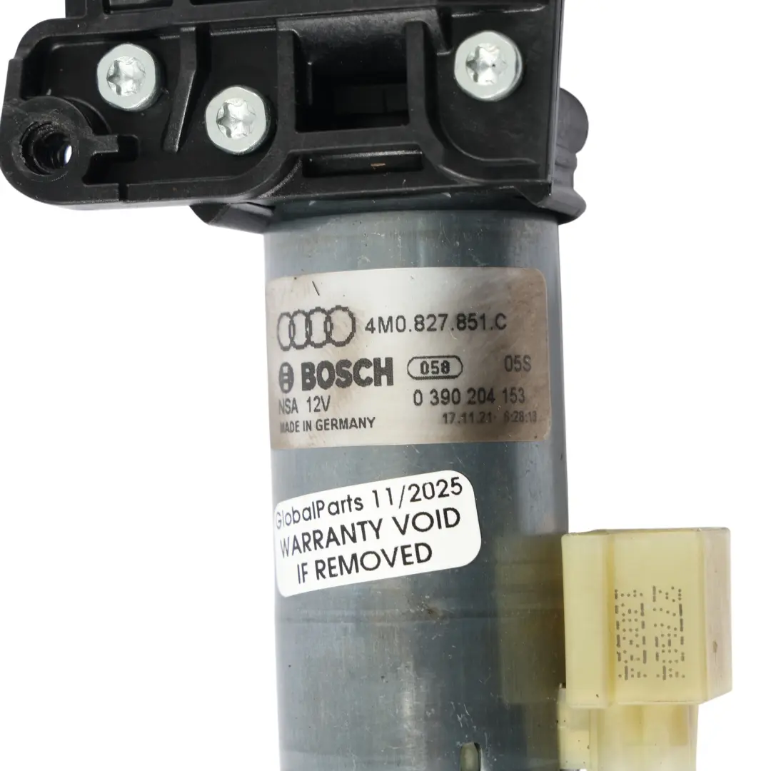 4M Actuador Del Motor De Elevación Portón Trasero Izquierdo para Audi Q7 con número de pieza 4M0827851C Audi Q7 4M Actuador Del Motor De Elevación Portón Trasero Izquierdo - SKU 4M0827851C-1 - Número de pieza 4M0827851C