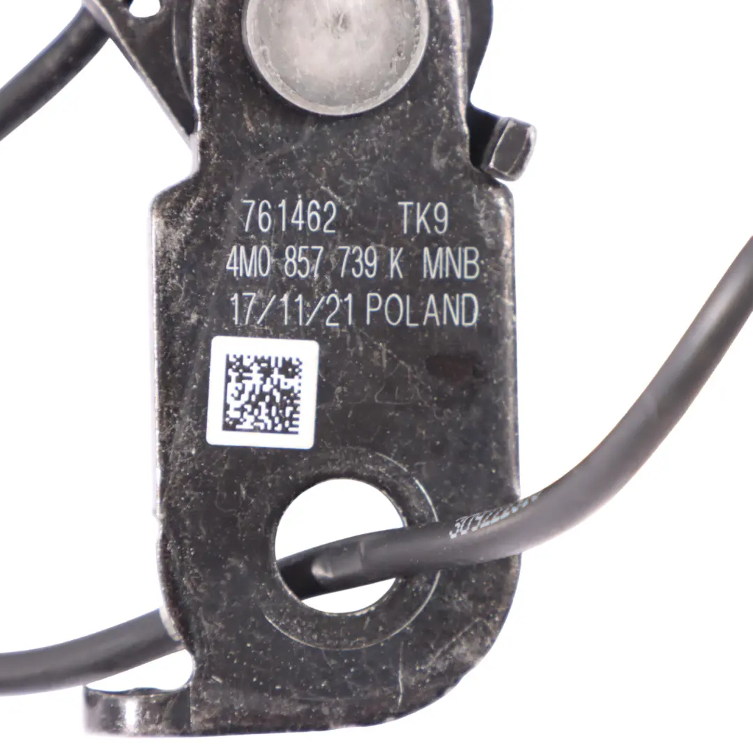 Audi Q7 4M Boucle Ceinture Sécurité Double Verrouilage Central Gauche - SKU 4M0857739K - Numéro de pièce 4M0857739K