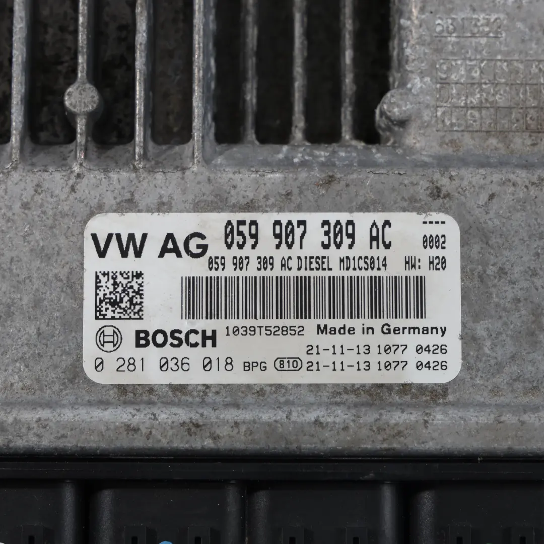 4M 3.0TDI DPXB Quattro 218HP Engine Control ECU Automatic to Audi Q7 with Part number 4M0907401AM Audi Q7 4M 3.0TDI DPXB Quattro 218HP Engine Control ECU Automatic - SKU 4M0907401AM - Part number 4M0907401AM