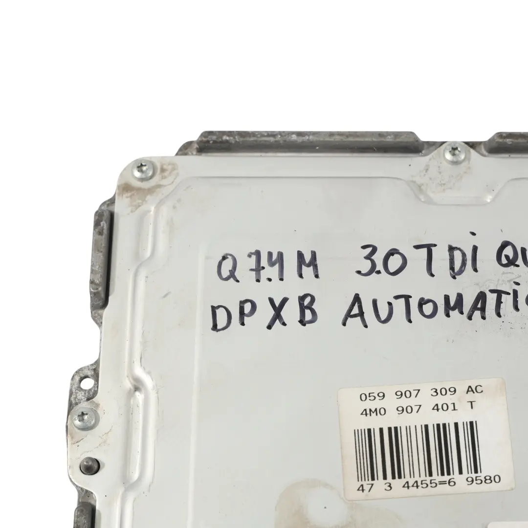 4M 3.0 TDI DPXB Quattro 218CH Calculateur Moteur Automatique pour Audi Q7 à propos du numéro de pièce 4M0907401AM Audi Q7 4M 3.0 TDI DPXB Quattro 218CH Calculateur Moteur Automatique - SKU 4M0907401AM - Numéro de pièce 4M0907401AM