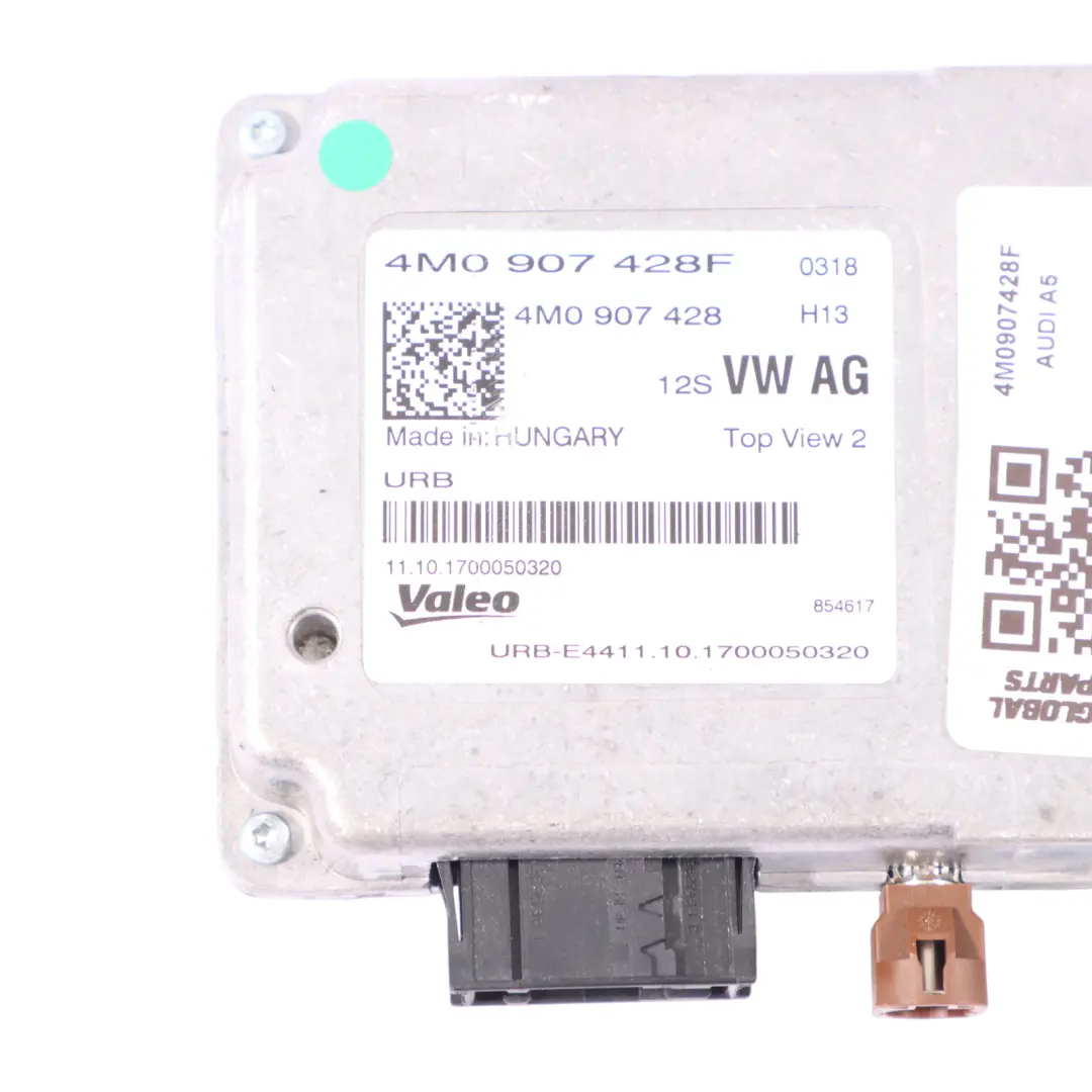 Camera Control Module Unit ECU to Audi A5 F5 with Part number 4M0907428F Audi A5 F5 Camera Control Module Unit ECU - SKU 4M0907428F - Part number 4M0907428F