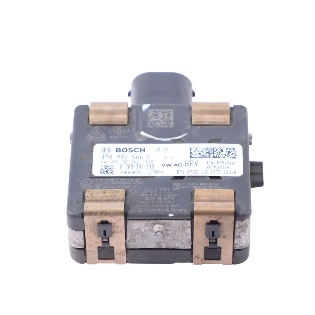 Toter Winkel Radar Abstandsregelung Modul Rechts Master für Audi S5 F5 mit Teilenummer 4M0907566D Audi S5 F5 Toter Winkel Radar Abstandsregelung Modul Rechts Master - SKU 4M0907566D - Teilenummer 4M0907566D