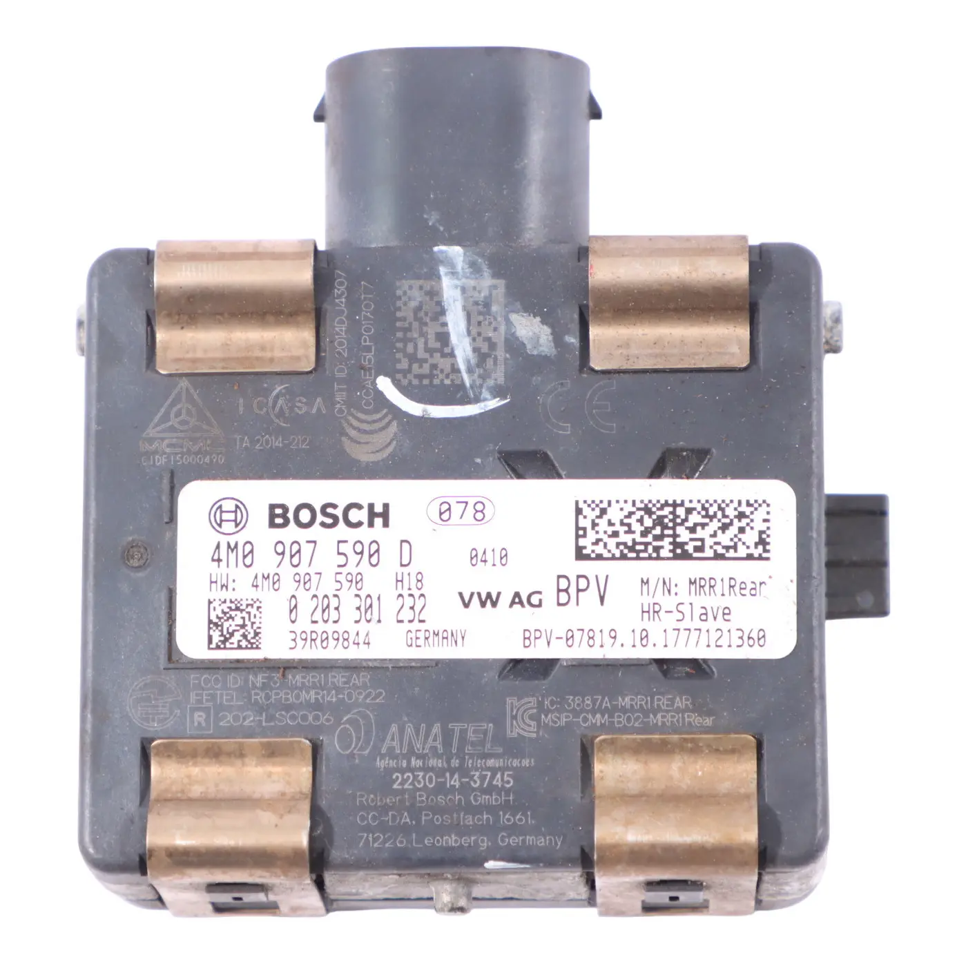 Audi S5 F5 Moduł Sterownik Asystenta Zmiany Pasa Ruchu Lewy 4M0907590D