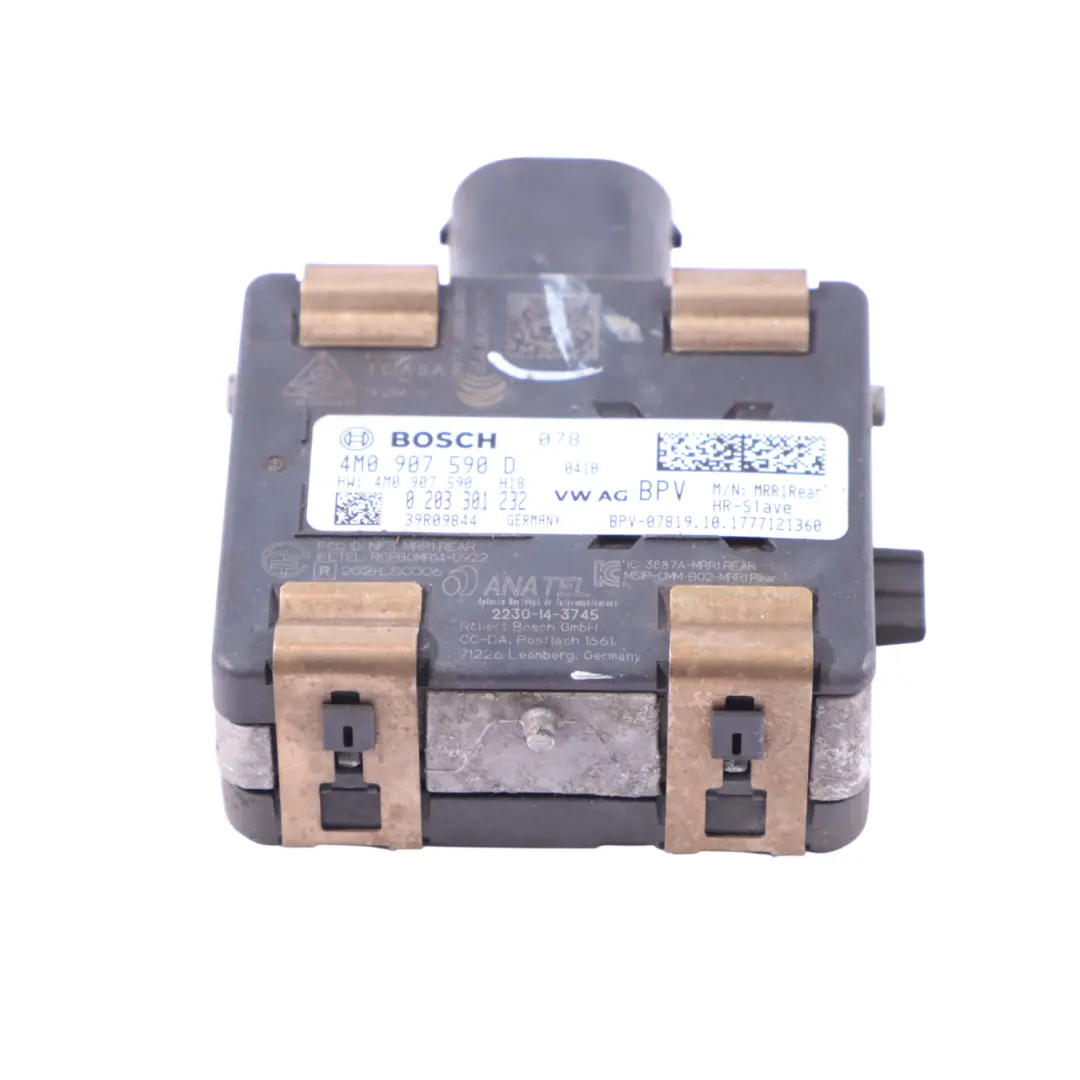 Audi S5 F5 Modulo Controllo Radar Angolo Cieco Lato Sinistro Slave - SKU 4M0907590D - Numero di parte 4M0907590D