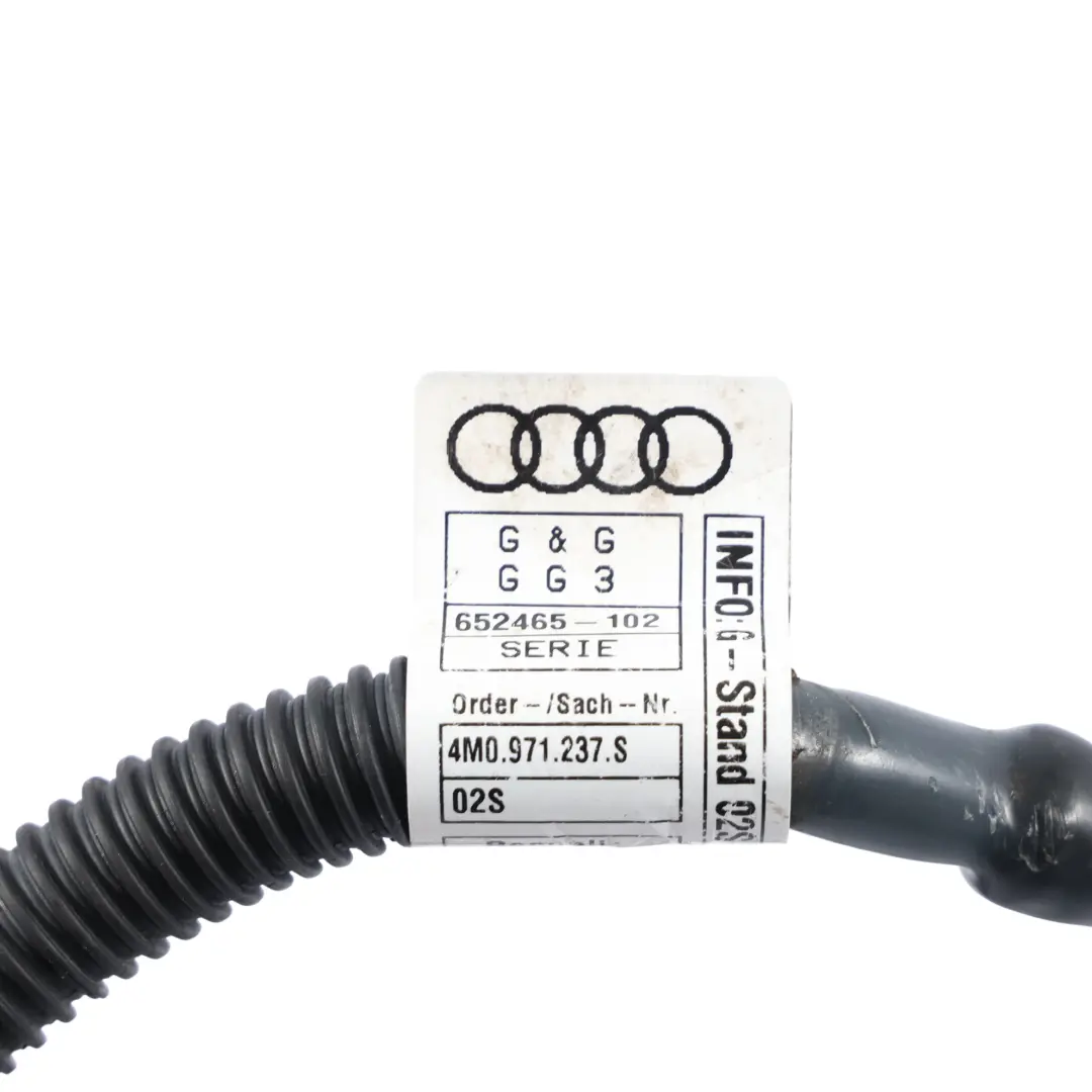 4M Q8 Mk1 Batterie Negative Kabel Verdrahtung Erde Linie für Audi Q7 mit Teilenummer 4M0971237S Audi Q7 4M Q8 Mk1 Batterie Negative Kabel Verdrahtung Erde Linie - SKU 4M0971237S - Teilenummer 4M0971237S