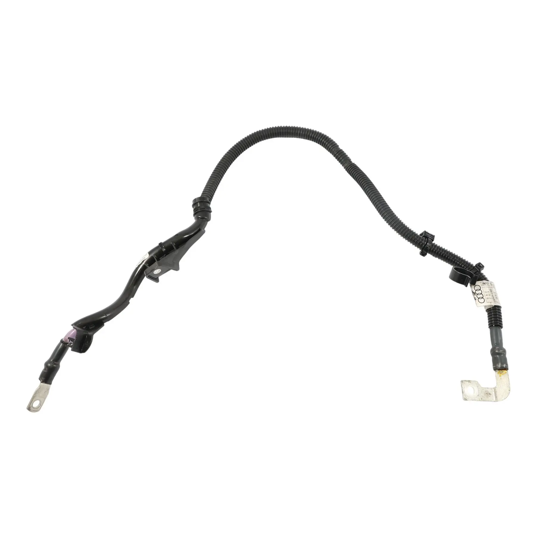 Audi Q7 4M Lichtmaschine Starter Positiv Kabelbaum Kabel 4M0971349Q