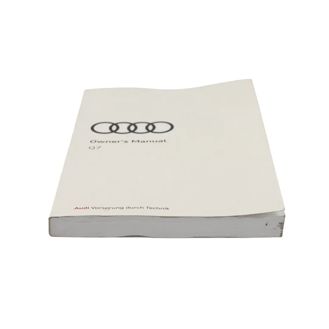 Audi Q7 4M Manuel Du Propriétaire Étui Inclus - SKU 4M1012720AE - Numéro de pièce 4M1012720AE