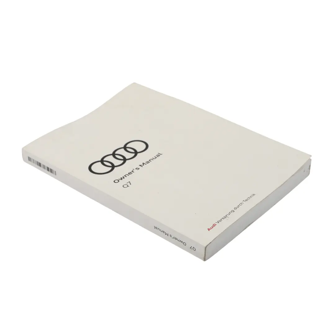 Audi Q7 4M Manual Del Propietario Estuche - SKU 4M1012720AE - Número de pieza 4M1012720AE