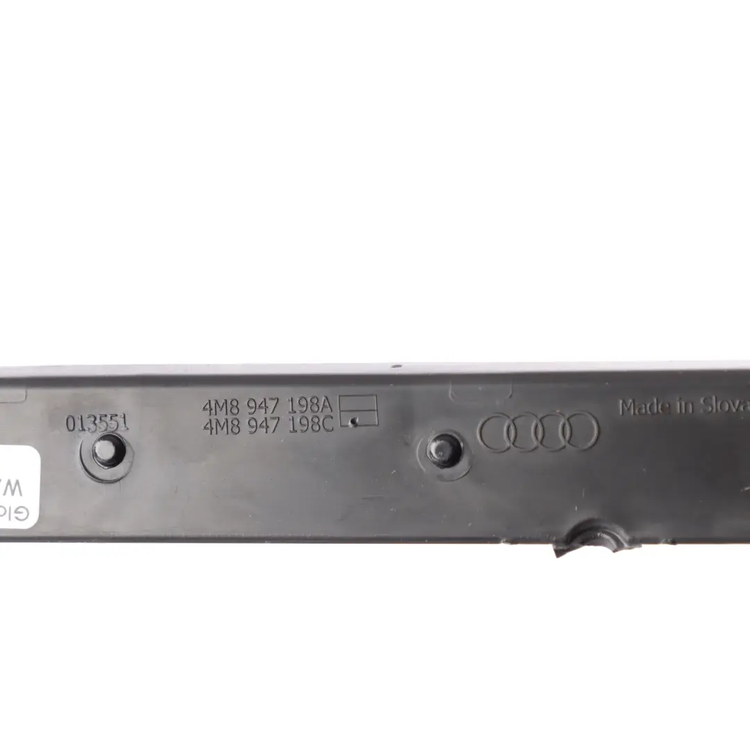 Audi Q7 4M Dashboard Ambient Light Lamp Illumination Strip Panel Trim - SKU RHD-4M8947198C - Part number 4M8947198C