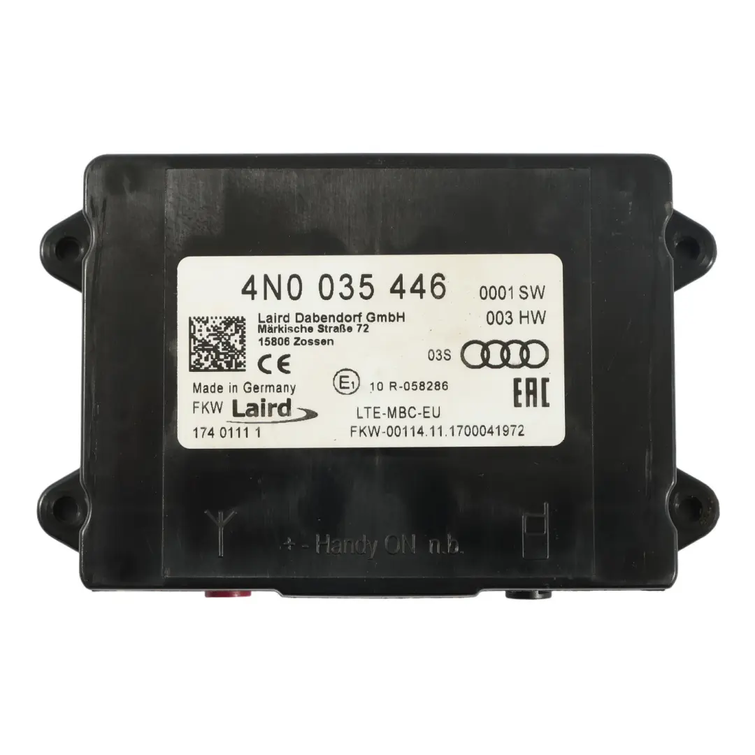 Audi A3 RS3 8V Antenne Antennen Verstärker Steuergerät - SKU 4N0035446 - Teilenummer 4N0035446