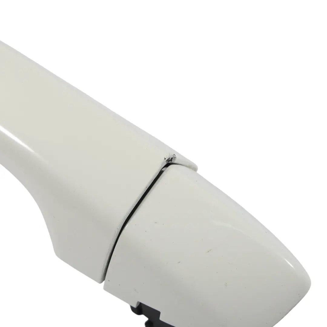 Door Exterior Handle Left N/S Pure White C9A to VW Volkswagen Golf SV Rear with Part number 510837205J VW Volkswagen Golf SV Rear Door Exterior Handle Left N/S Pure White C9A - SKU 510837205J-PWH - Part number 510837205J