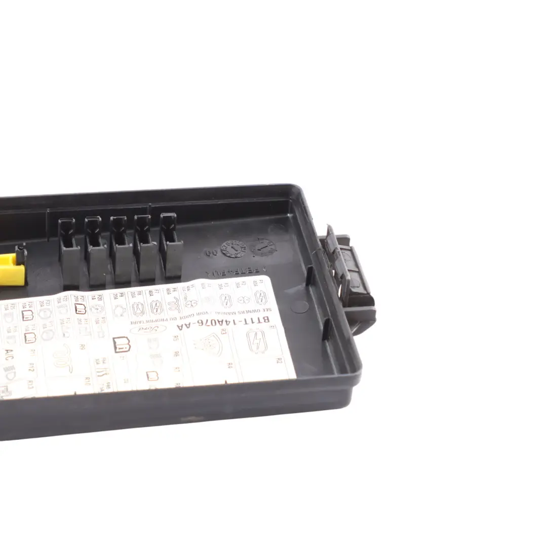 Mk2 Fuse Box Cover Cap Fuse Guide BT1T-14A076-AB to Ford Transit Connect with Part number 5168838 Ford Transit Connect Mk2 Fuse Box Cover Cap Fuse Guide BT1T-14A076-AB - SKU 5168838 - Part number 5168838