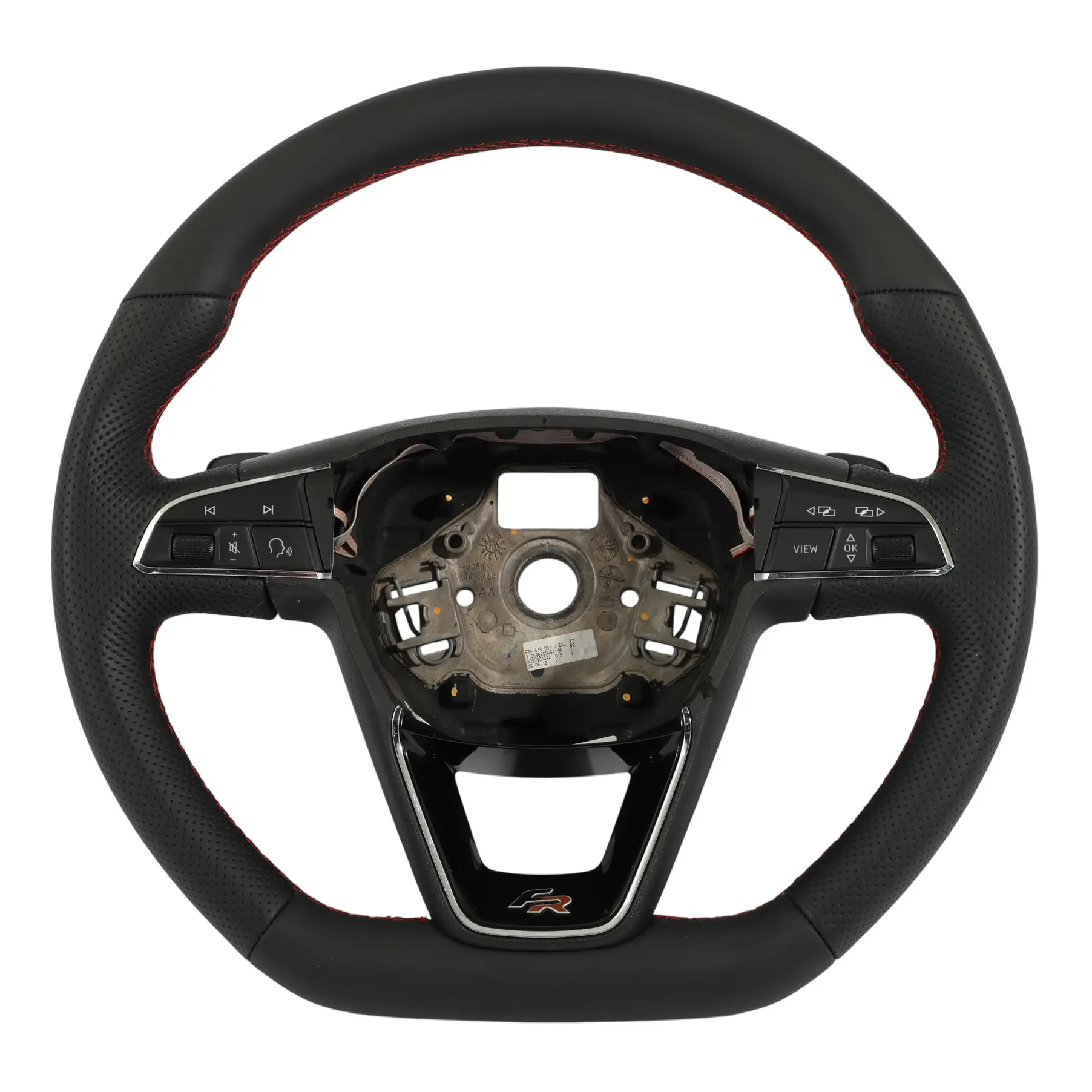 Seat Leon 5F Ibiza Mk5 FR Lenkrad NEUE Leder Flache Unterseite 575419091J