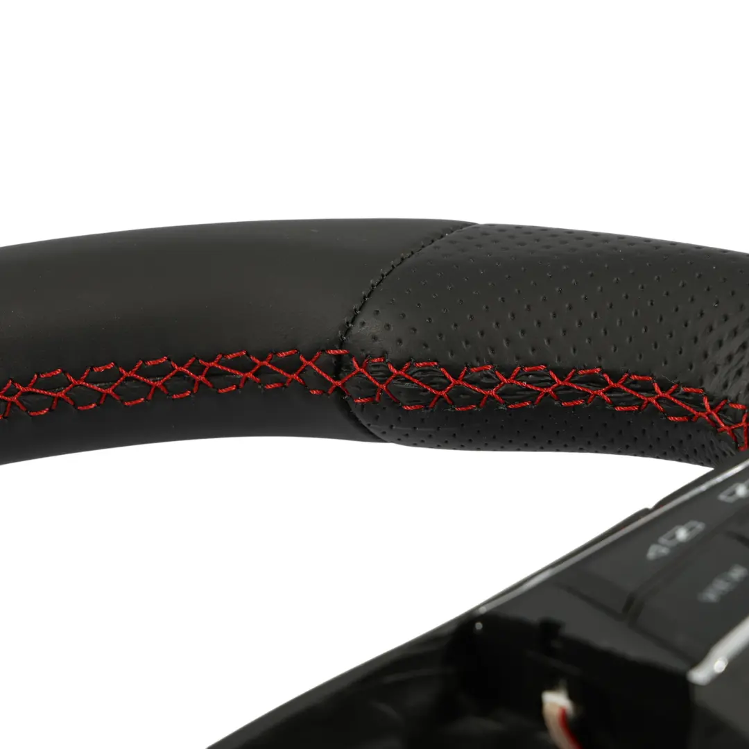 Seat Leon 5F Ibiza Mk5 FR Volante NUOVO In Pelle Fondo Piatto - SKU 575419091J-1 - Numero di parte 575419091J