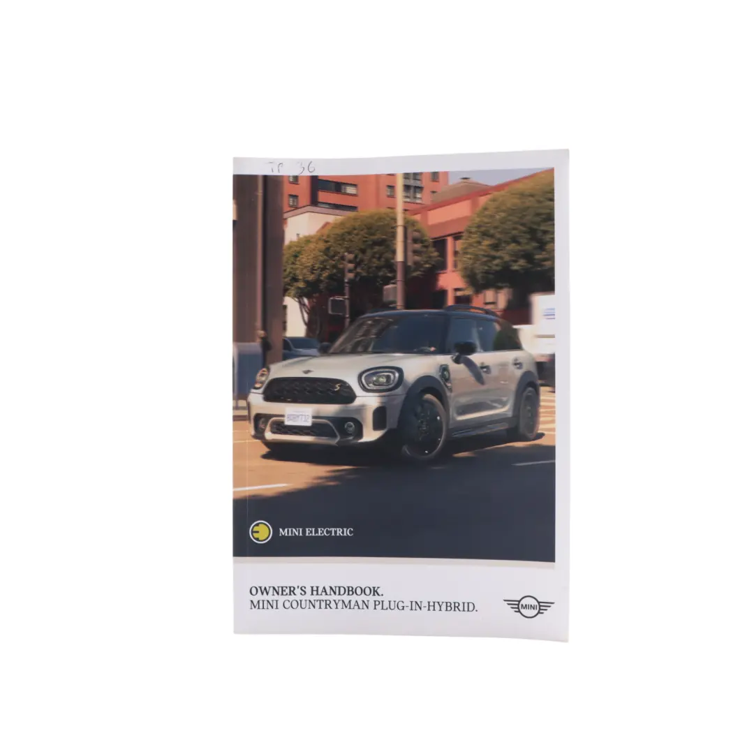 Mini Countryman F60 Hybrid Owner's Handbook Manual Guide Book - SKU 5A0F038 - Part number 5A0F038