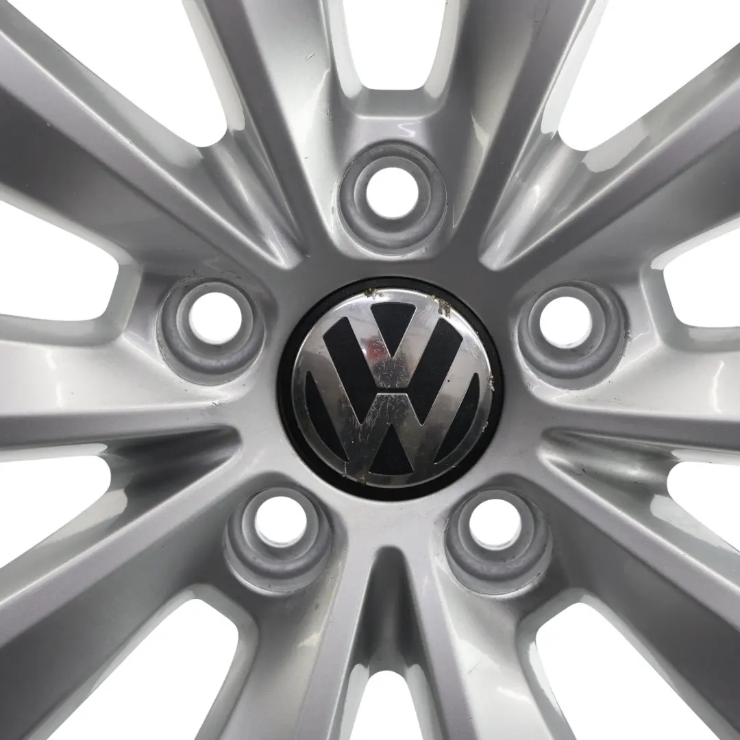 VW Volkswagen New Beetle Felga Aluminiowa Srebrna 16" 6,5J ET:44 - SKU 5C0601025T-2 - Numer Części 5C0601025T