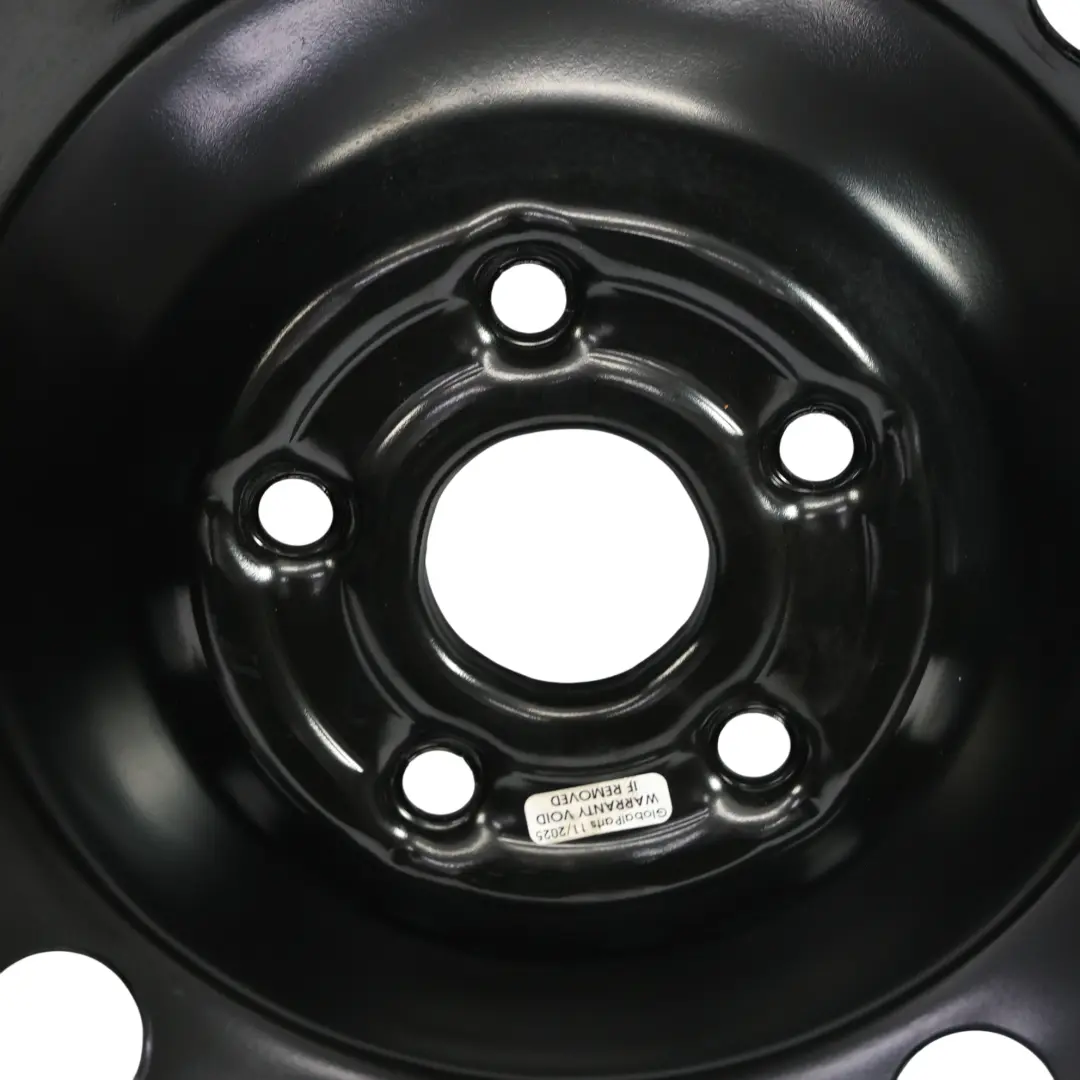 Spare Wheel Steel R16 Tyre 125/90 3JX16 to Volkswagen Golf Mk7 with Part number 5C0601027C Volkswagen Golf Mk7 Spare Wheel Steel R16 Tyre 125/90 3JX16 - SKU 5C0601027C - Part number 5C0601027C