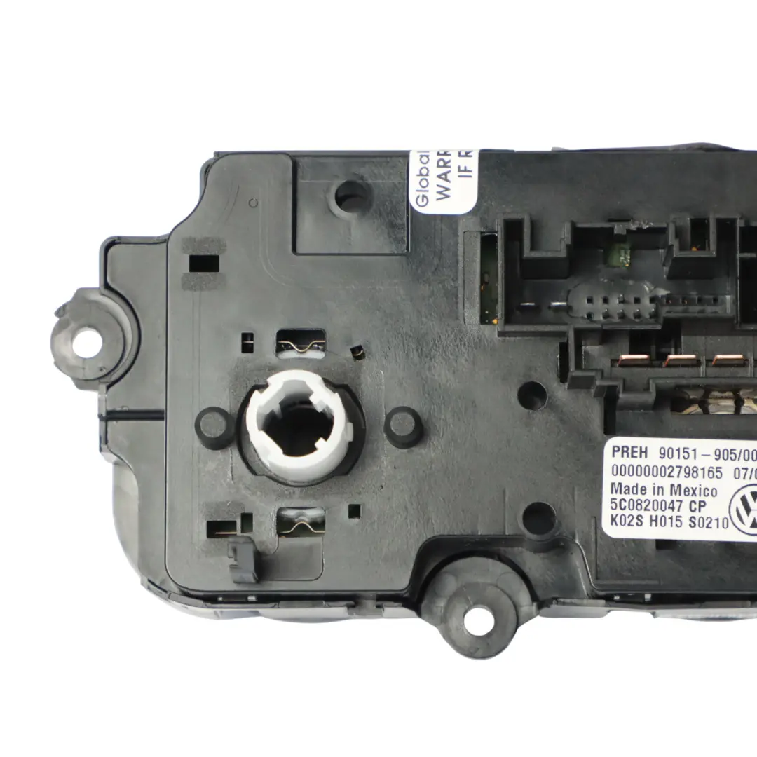 5C Heater Climate Control Panel A/C Switch to Volkswagen VW New Beetle with Part number 5C0820047CP Volkswagen VW New Beetle 5C Heater Climate Control Panel A/C Switch - SKU 5C0820047CP - Part number 5C0820047CP