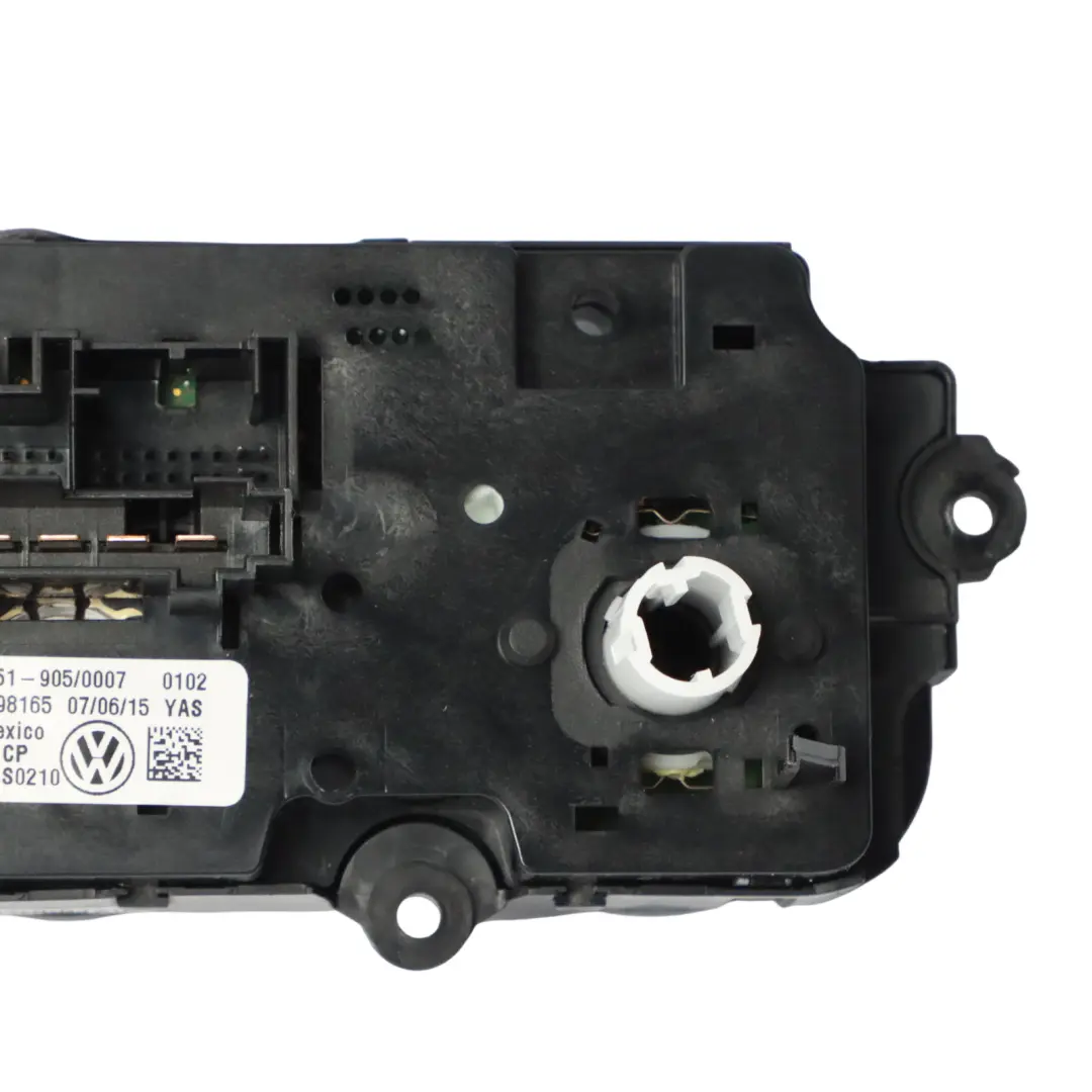 VW New Beetle 5C Calefacción Panel De Control Climático A/C - SKU 5C0820047CP - Número de pieza 5C0820047CP