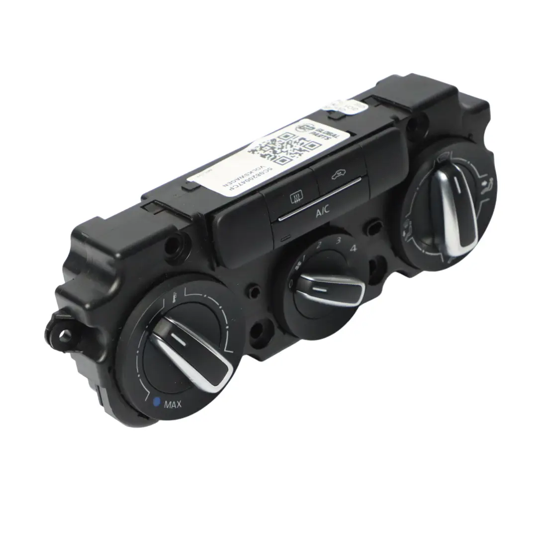 Volkswagen VW New Beetle 5C Heater Climate Control Panel A/C Switch - SKU 5C0820047CP - Part number 5C0820047CP