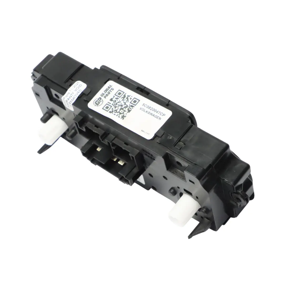 Volkswagen VW New Beetle 5C Heizung Klima Bedienfeld A/C Schalter - SKU 5C0820047CP - Teilenummer 5C0820047CP