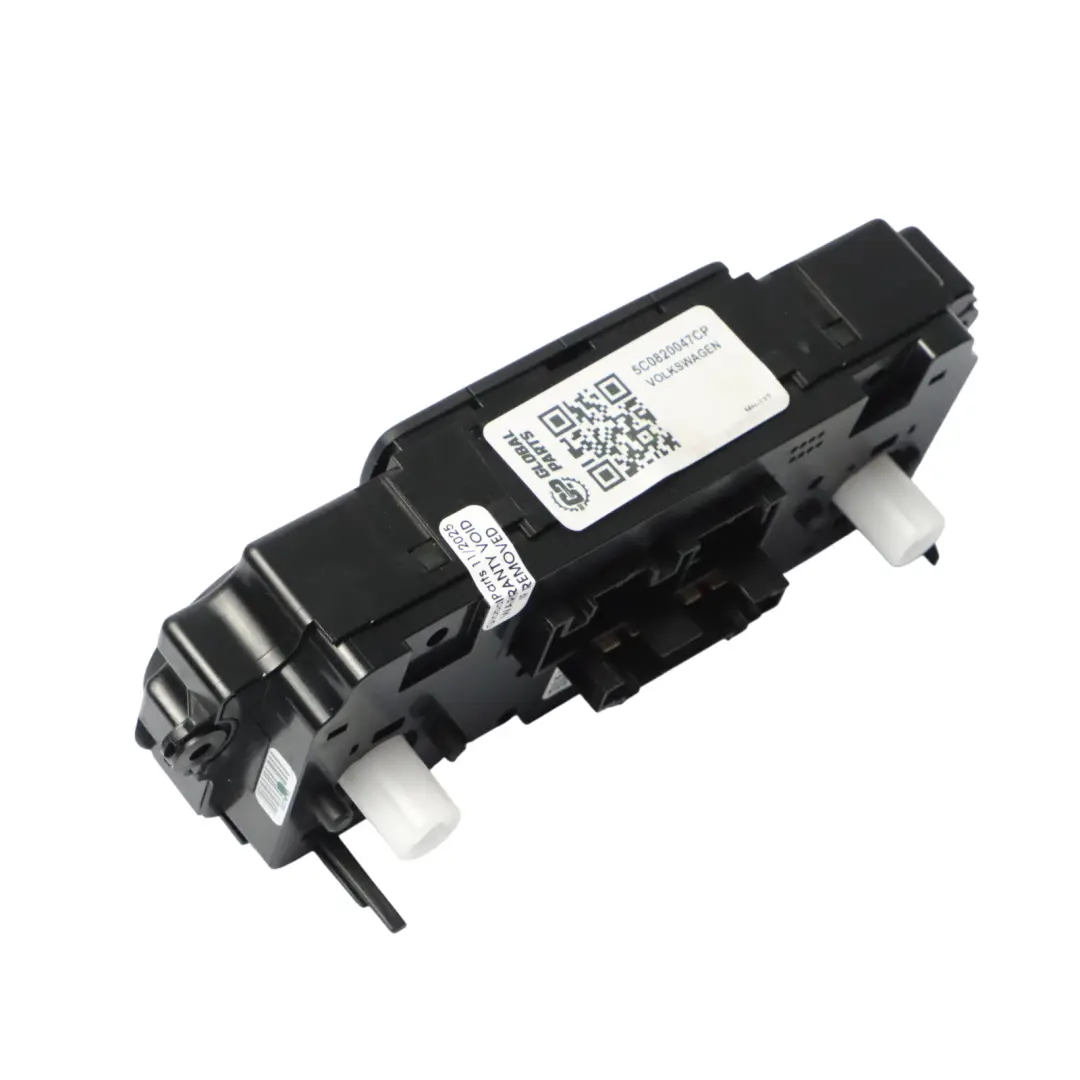 VW New Beetle 5C Calefacción Panel De Control Climático A/C - SKU 5C0820047CP - Número de pieza 5C0820047CP