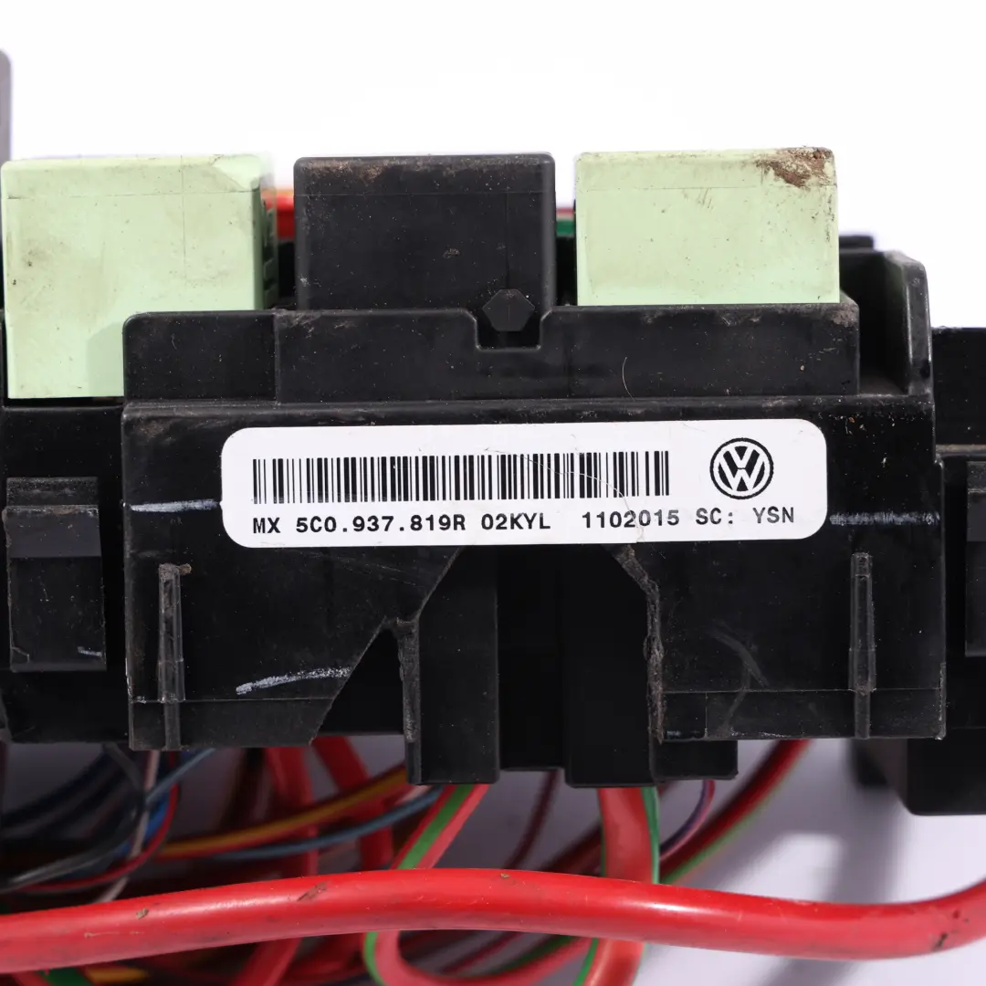 5C Sicherungskasten Relaismodul Einheit für Volkswagen Beetle mit Teilenummer 5C0937819R Volkswagen Beetle 5C Sicherungskasten Relaismodul Einheit - SKU 5C0937819R - Teilenummer 5C0937819R
